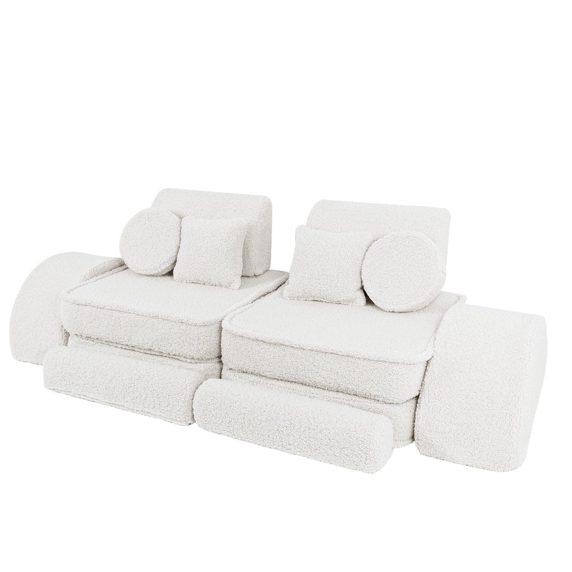 Meowbaby Bearly Sofa Max – Modular Kids Play Sofa Bed | 12 Pieces