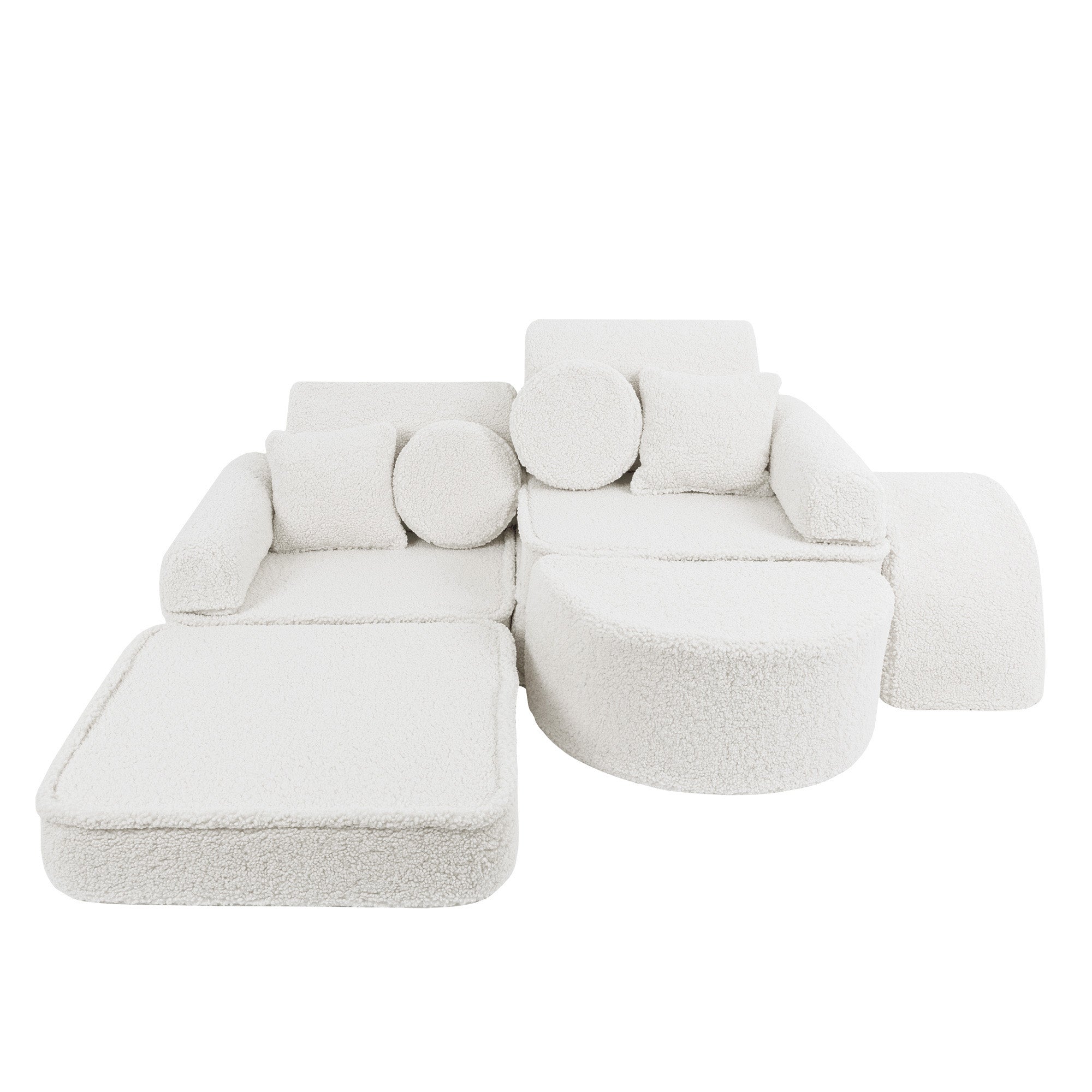 Meowbaby Bearly Sofa Max – Modular Kids Play Sofa Bed | 12 Pieces