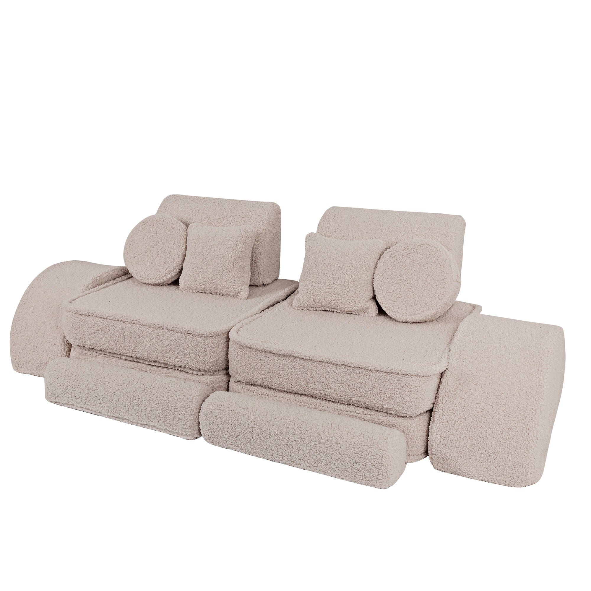 Meowbaby Bearly Sofa Max – Modular Kids Play Sofa Bed | 12 Pieces