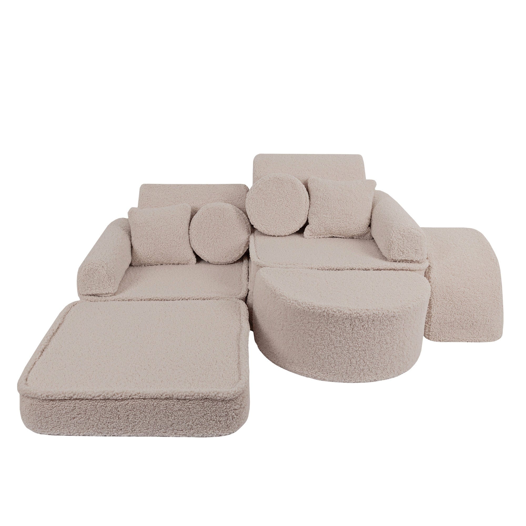 Meowbaby Bearly Sofa Max – Modular Kids Play Sofa Bed | 12 Pieces