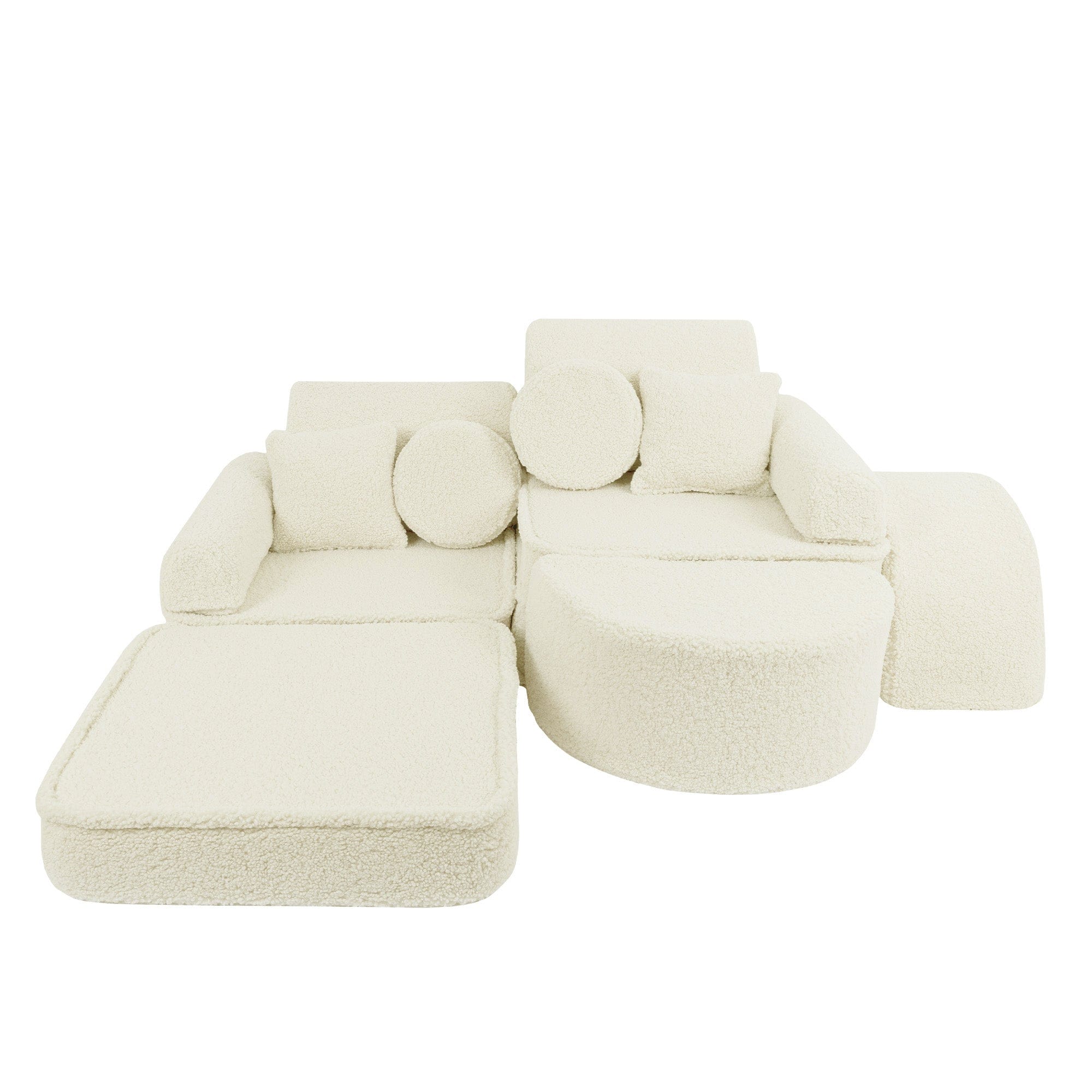 Meowbaby Bearly Sofa Max – Modular Kids Play Sofa Bed | 12 Pieces