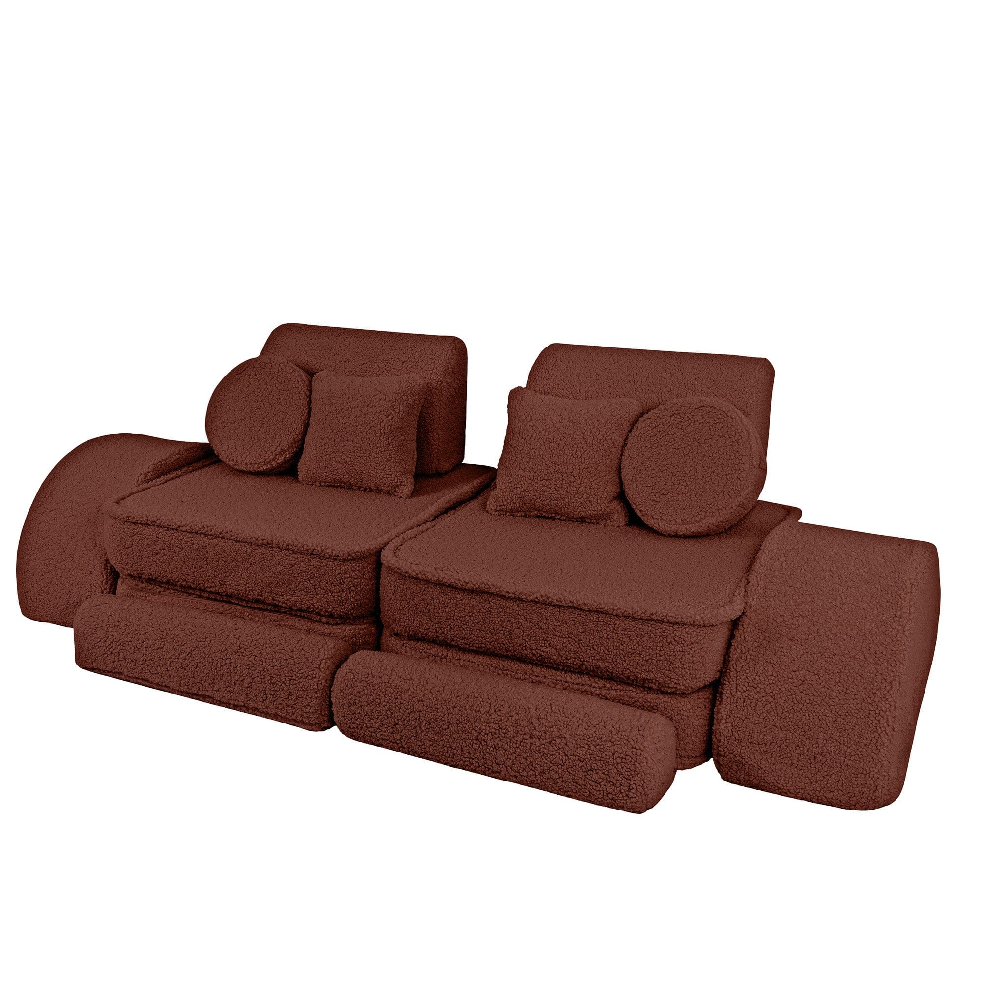 Meowbaby Bearly Sofa Max – Modular Kids Play Sofa Bed | 12 Pieces