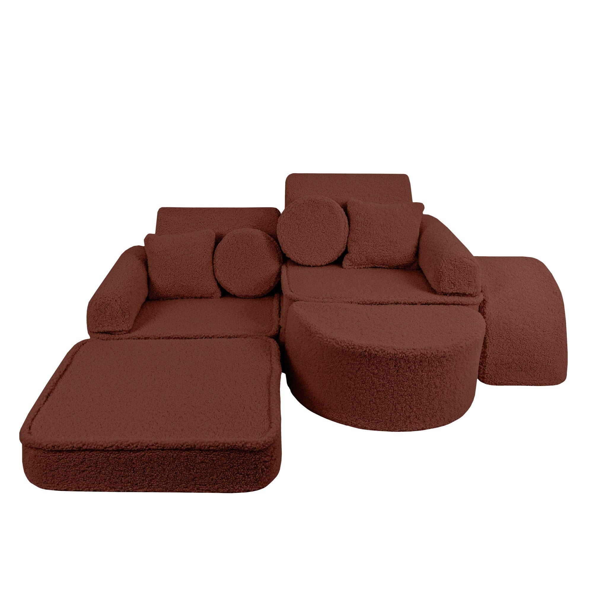 Meowbaby Bearly Sofa Max – Modular Kids Play Sofa Bed | 12 Pieces