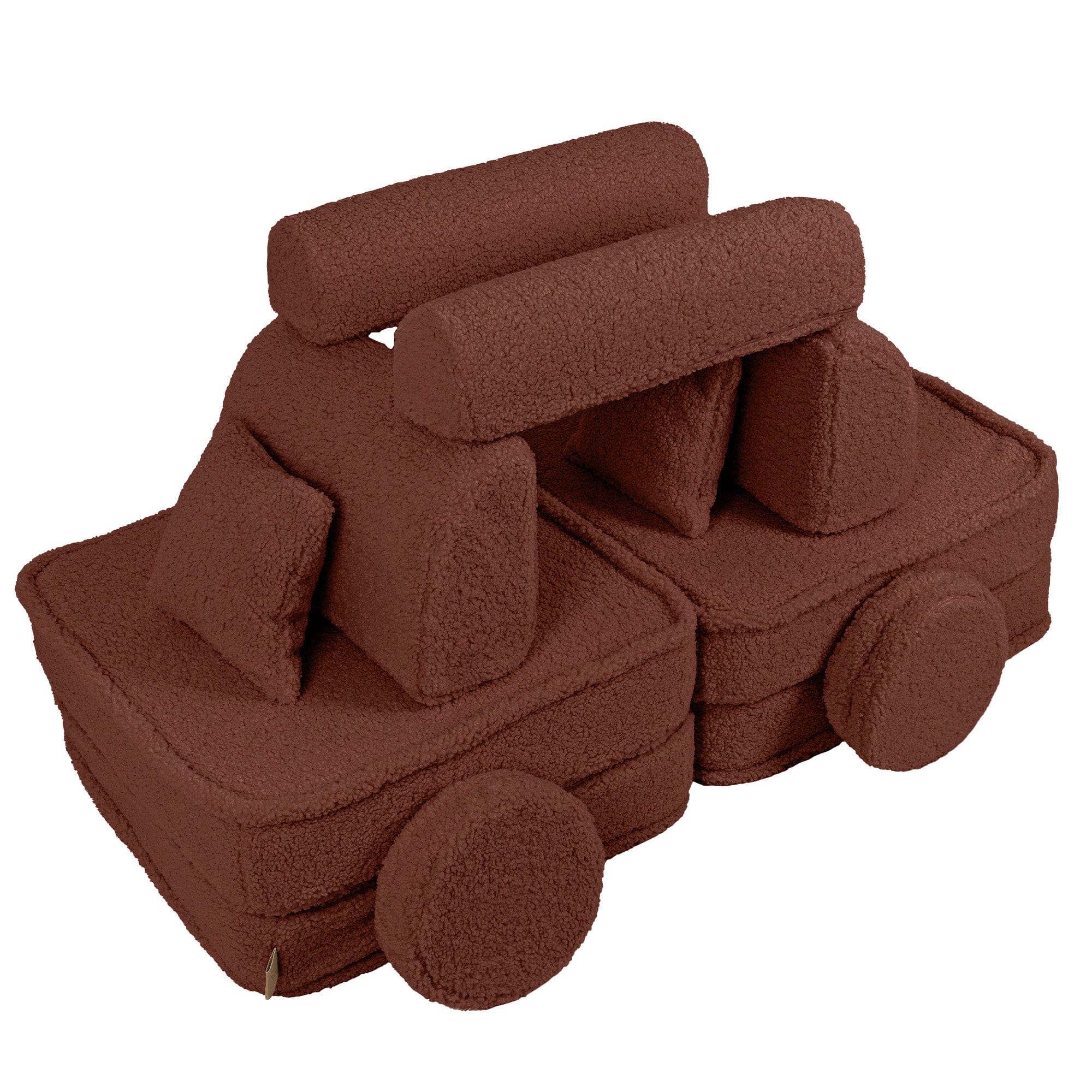 Meowbaby Bearly Sofa Plus – Modular Kids Play Sofa Bed | 10 Pieces