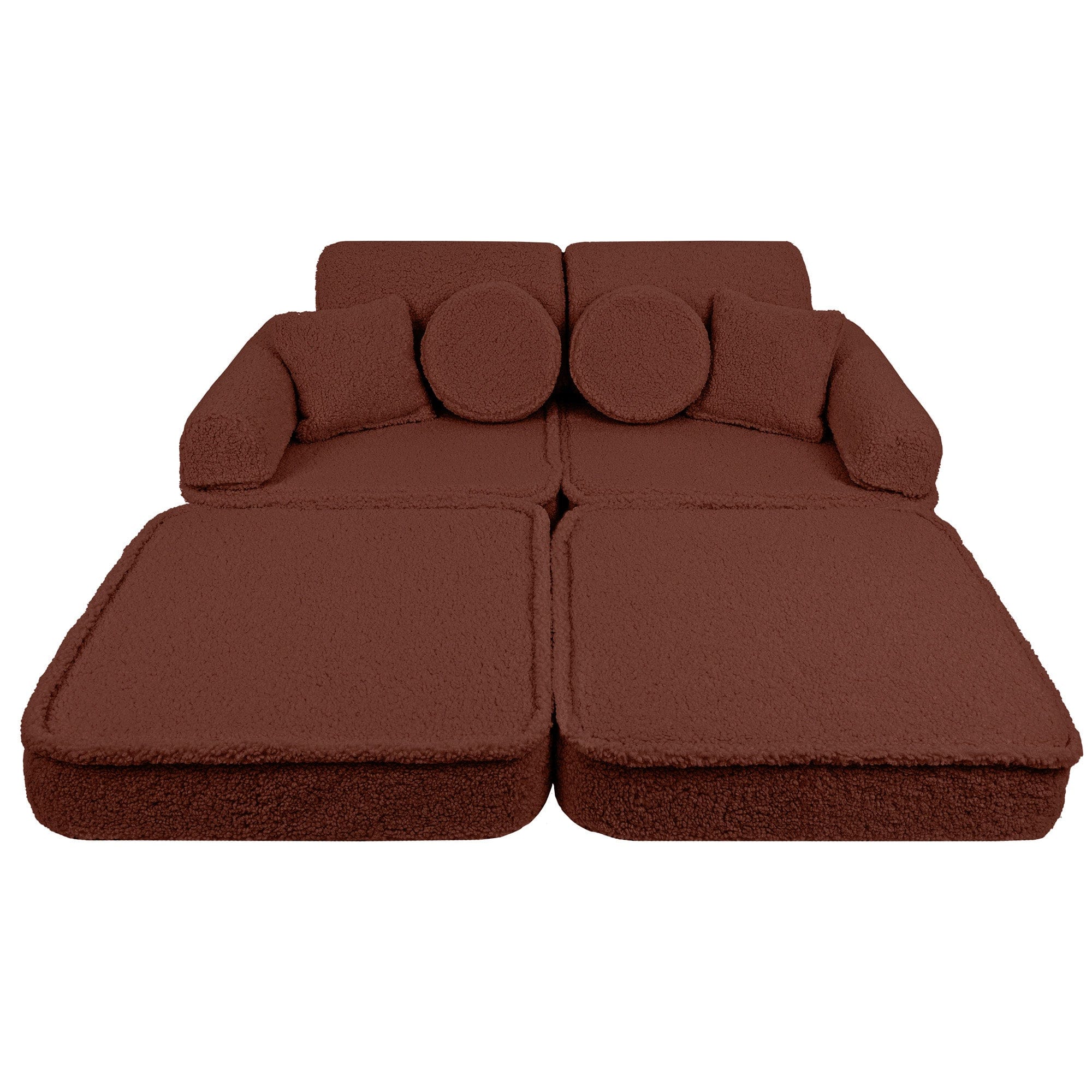 Meowbaby Bearly Sofa Plus – Modular Kids Play Sofa Bed | 10 Pieces