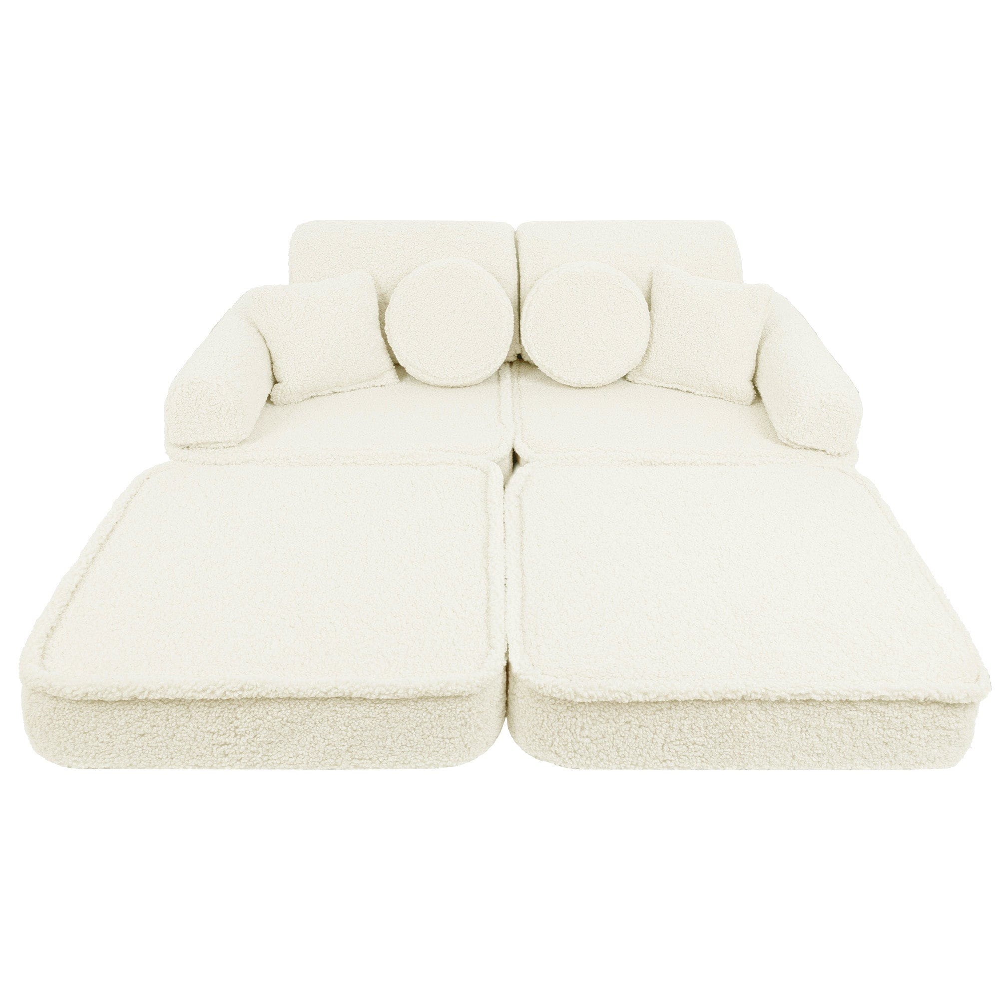Meowbaby Bearly Sofa Plus – Modular Kids Play Sofa Bed | 10 Pieces
