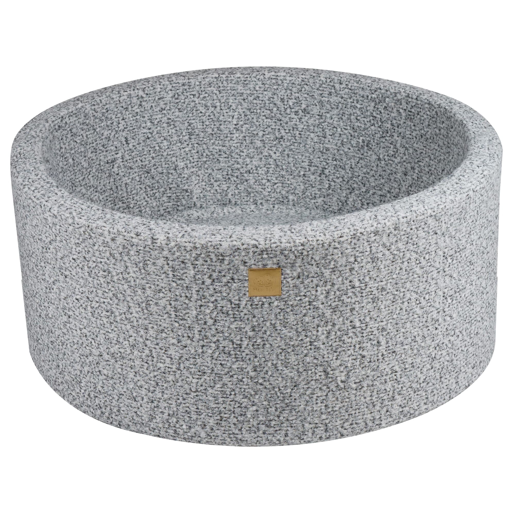 Meowbaby Boucle Foam Baby Ball Pit Grey Melange | Balls to Choose