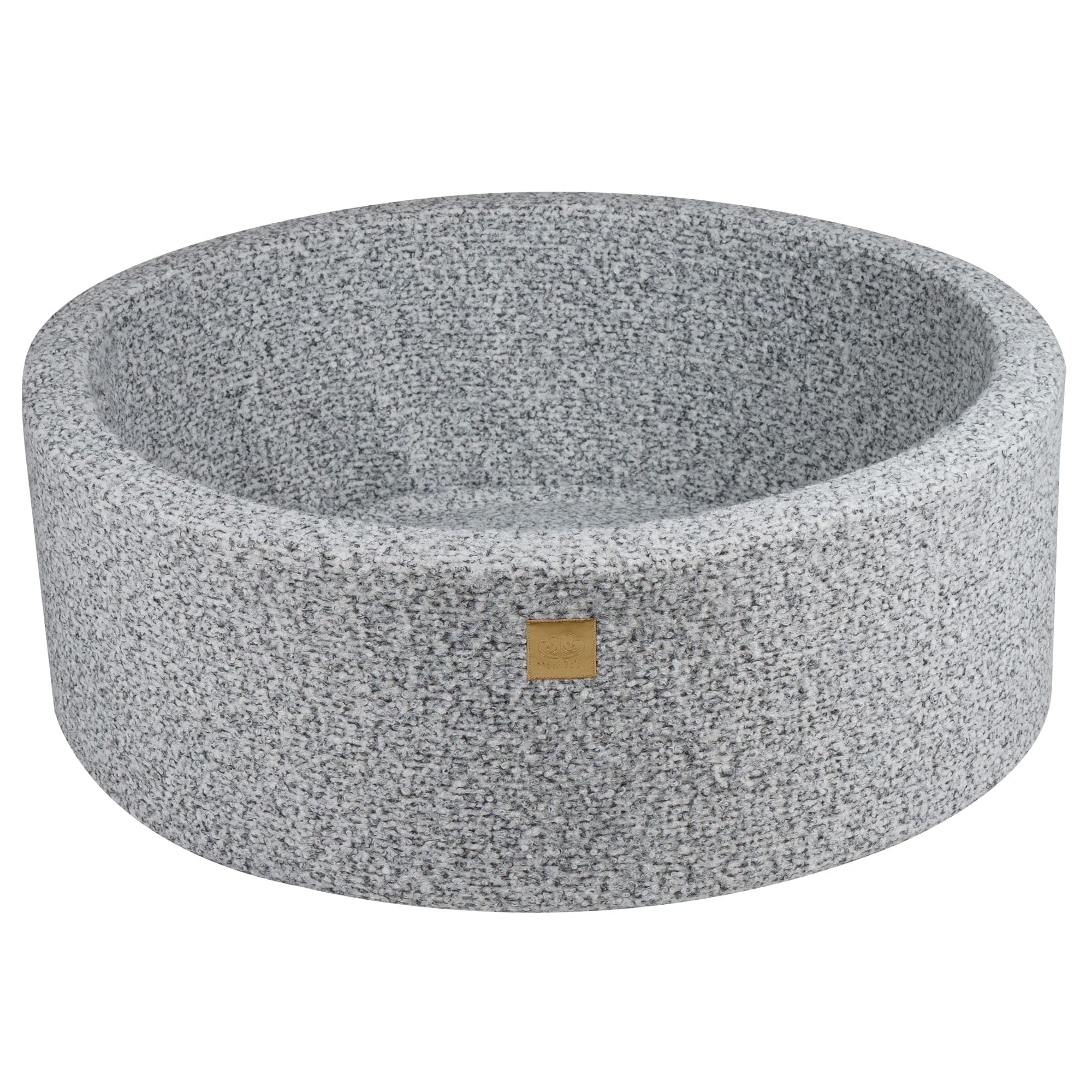 Meowbaby Boucle Foam Baby Ball Pit Grey Melange | Balls to Choose