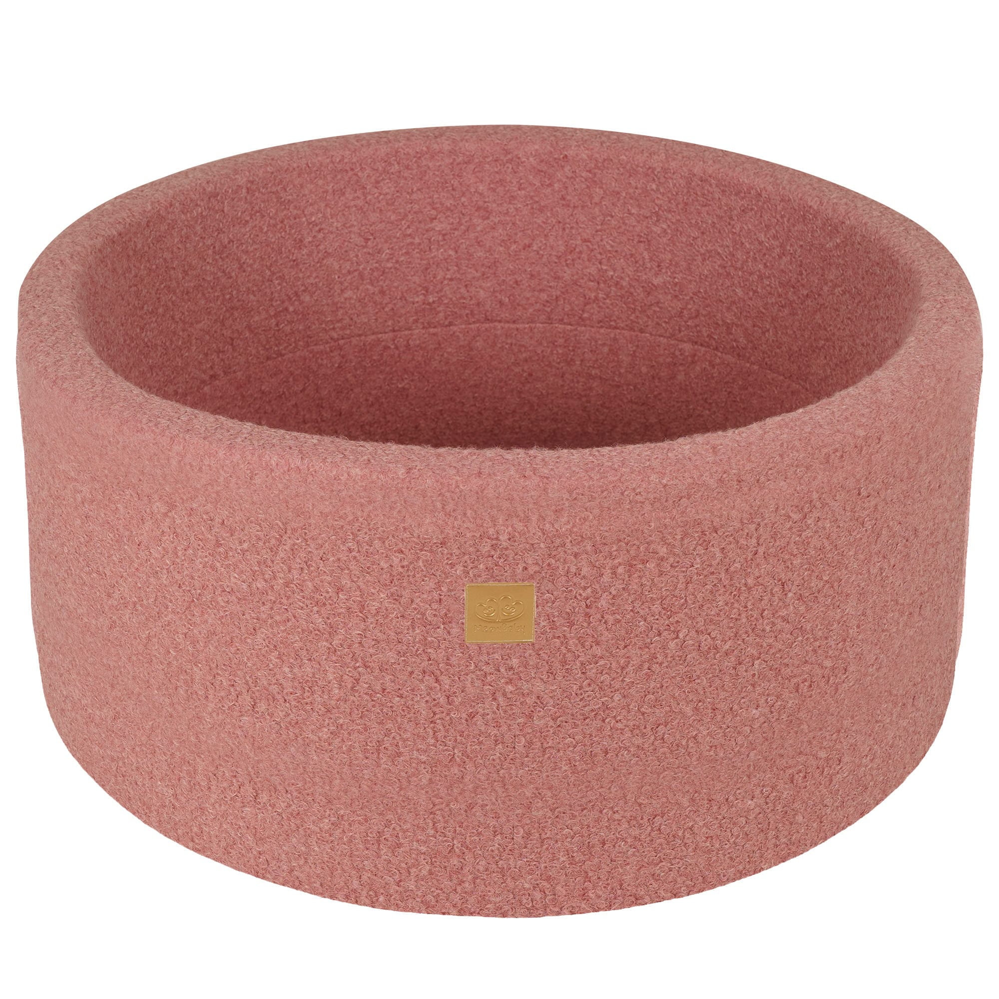 Meowbaby Boucle Foam Baby Ball Pit Pink | Balls to Choose