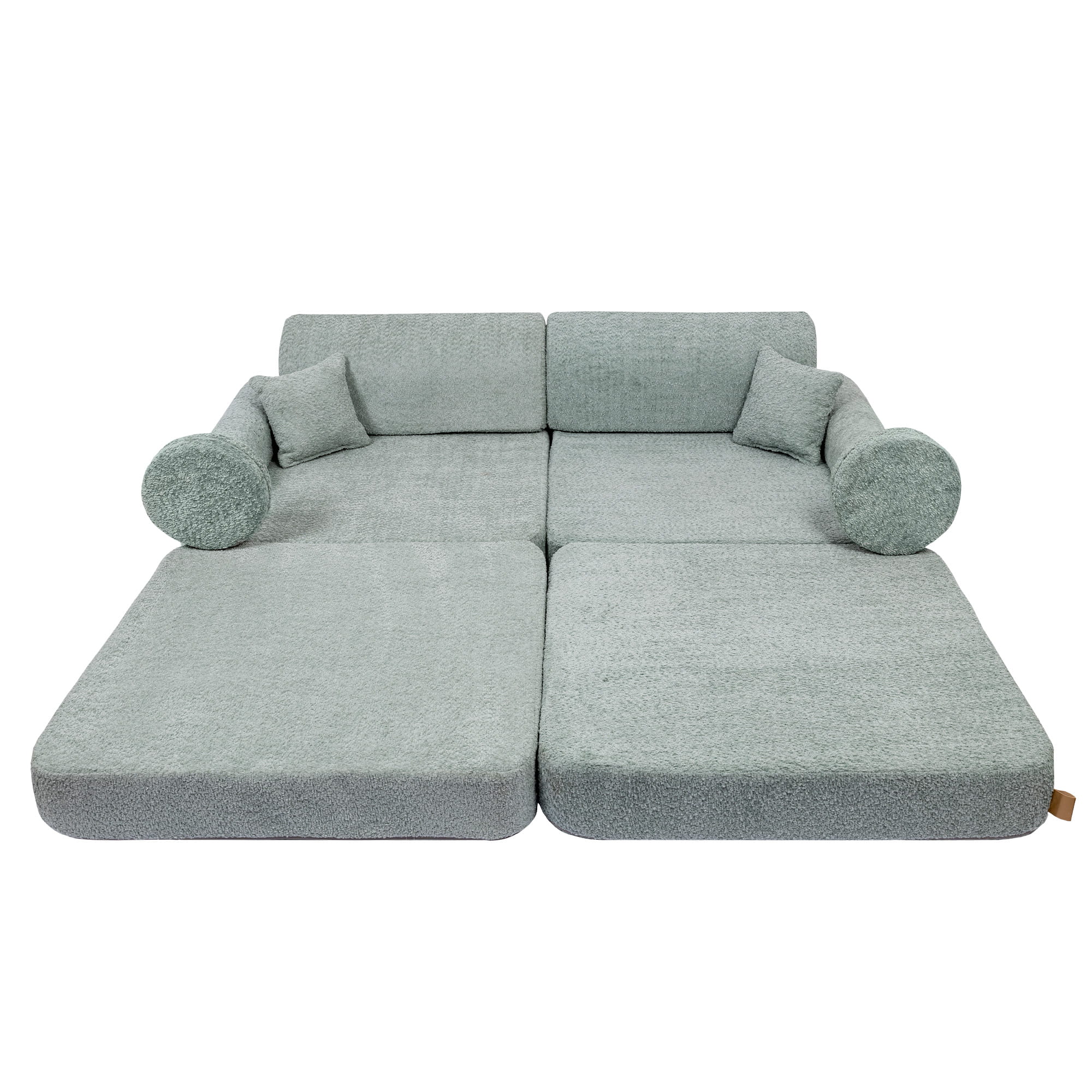 Meowbaby Boucle Kids Play Sofa - Modular Play Couch | 8 Pieces