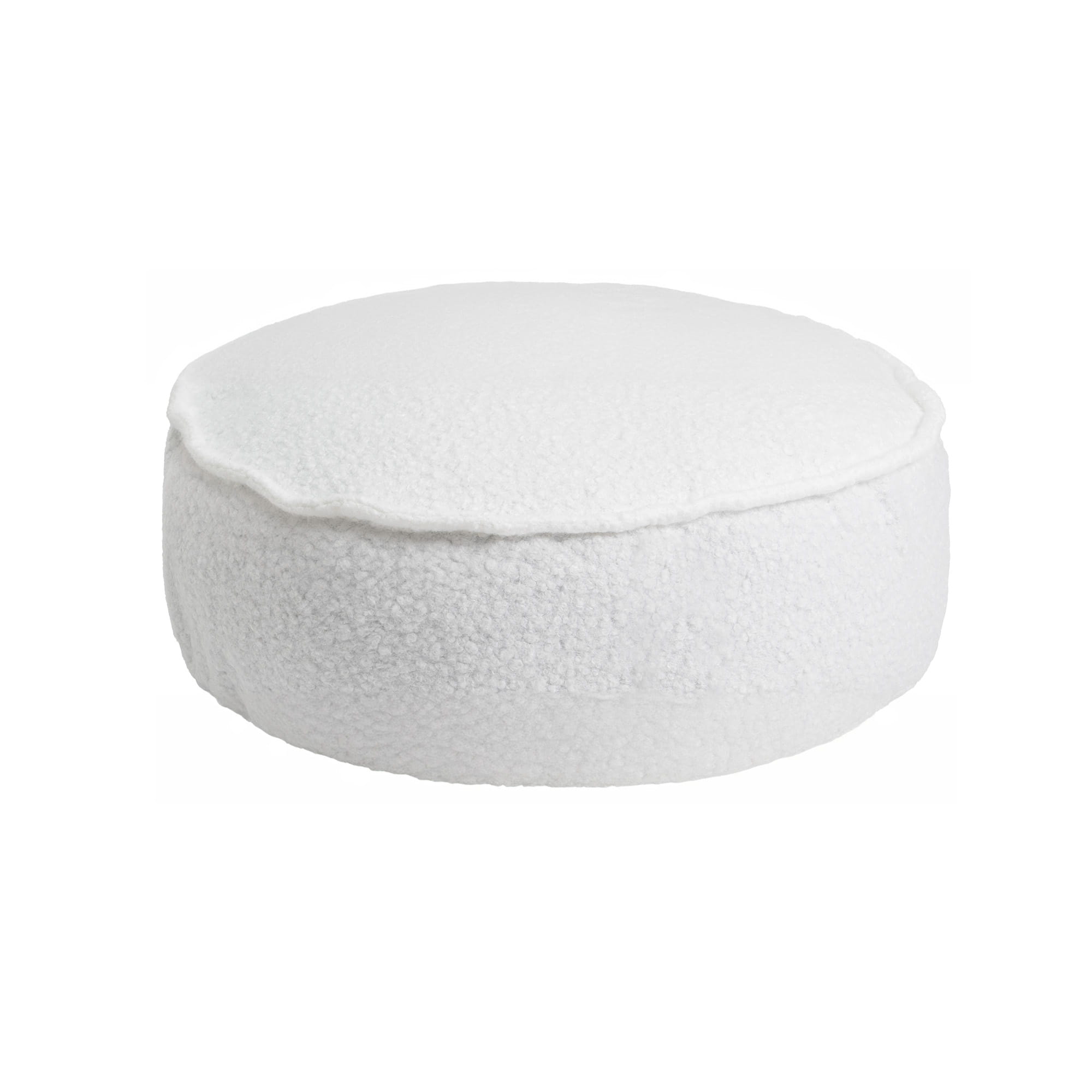 Meowbaby Boucle Round Bean Bag for Kids