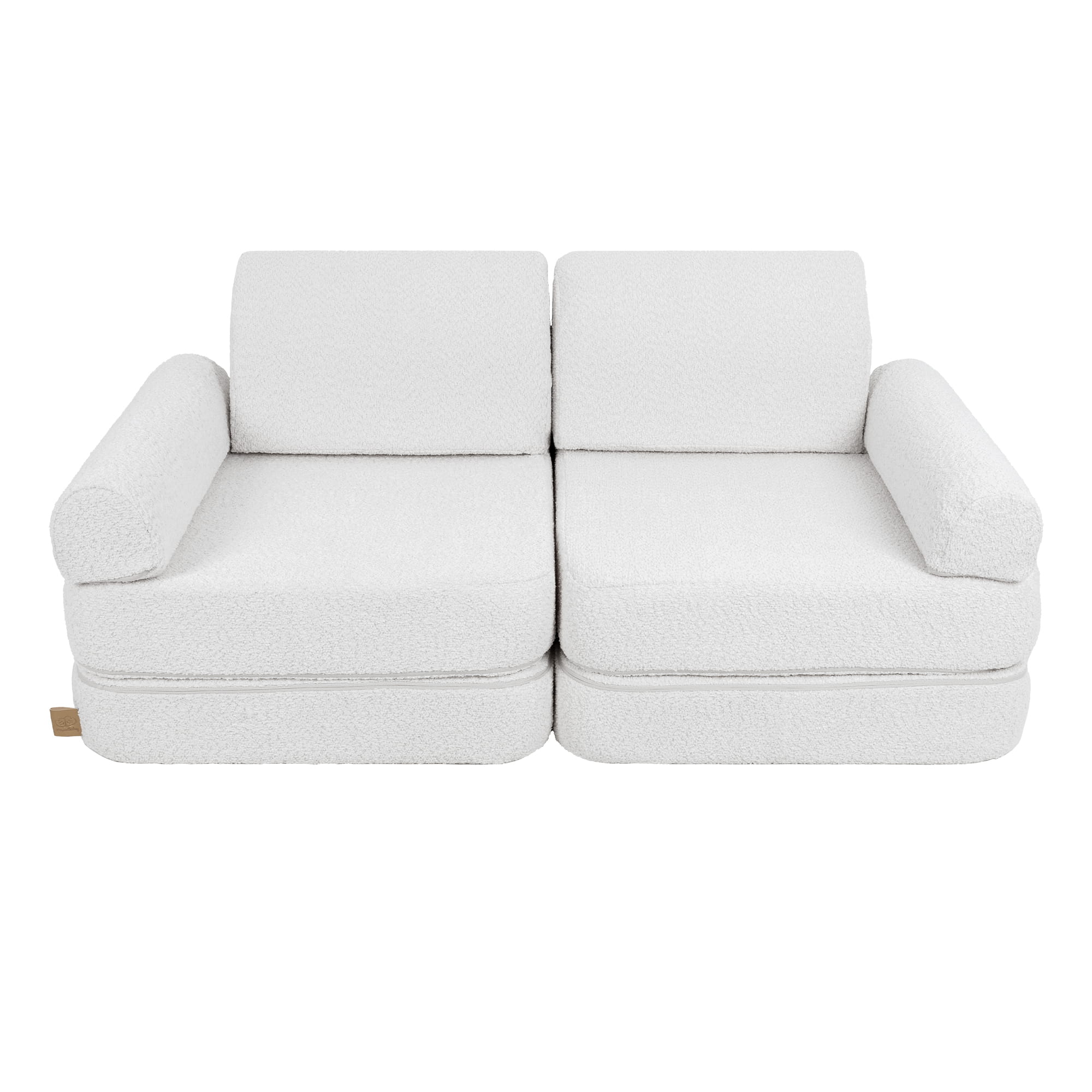Meowbaby Boucle Sofa Plus – Modular Kids Play Sofa Bed | 10 Pieces