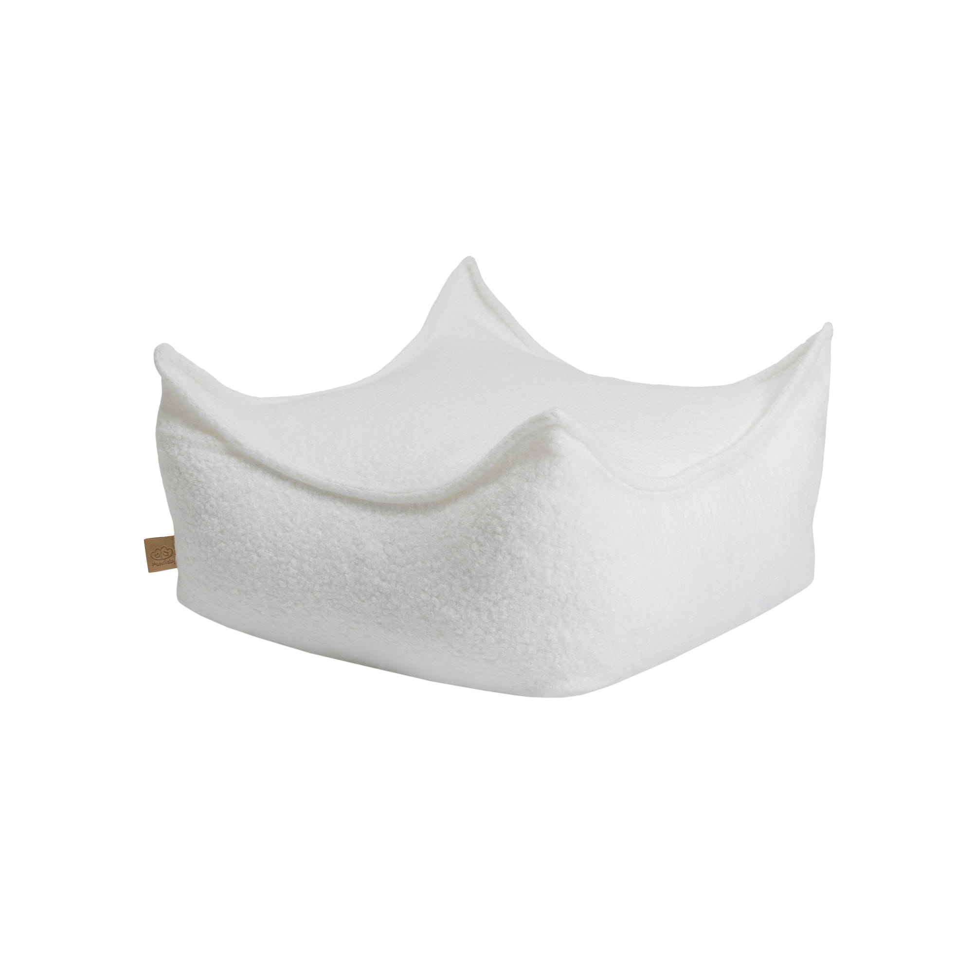 Meowbaby Boucle Square Bean Bag for Kids