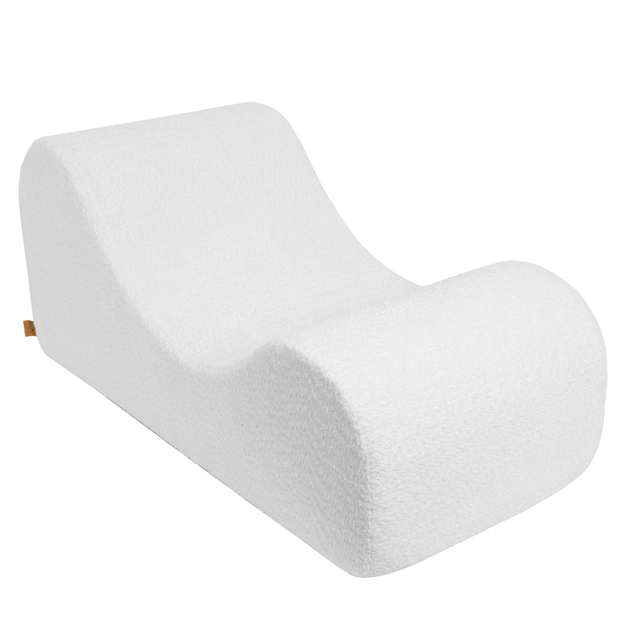 Meowbaby Boucle Wave Lounger - Comfy Toddler Foam Filled Chair