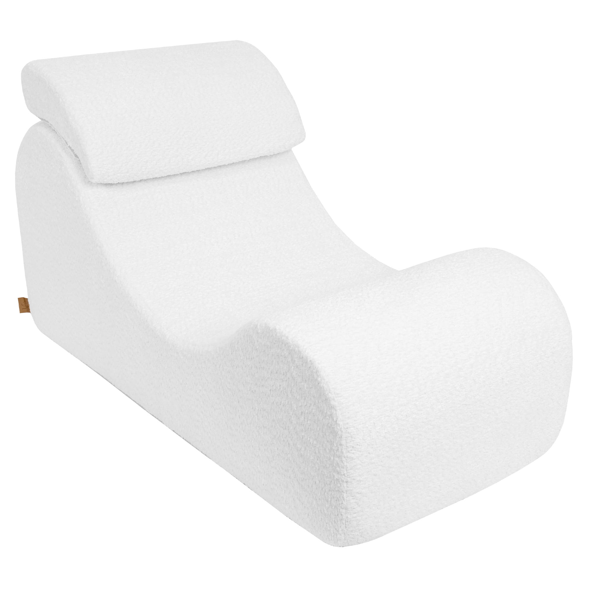 Meowbaby Boucle Wave Lounger - Comfy Toddler Foam Filled Chair