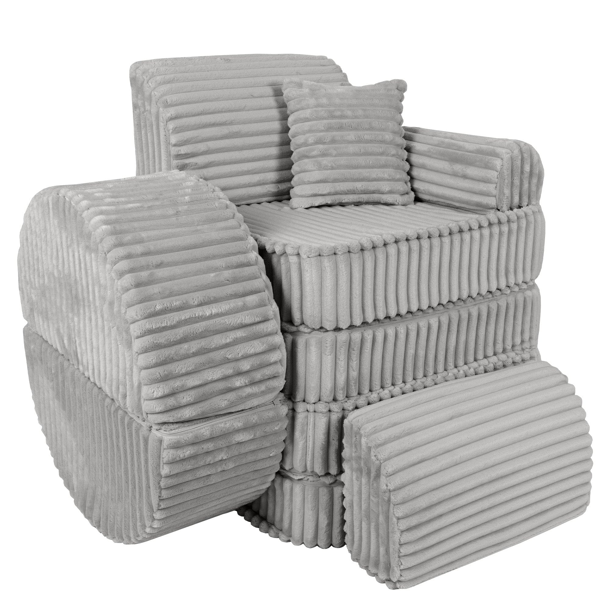 Meowbaby Churros Sofa Max – Modular Kids Play Sofa Bed | 12 Pieces