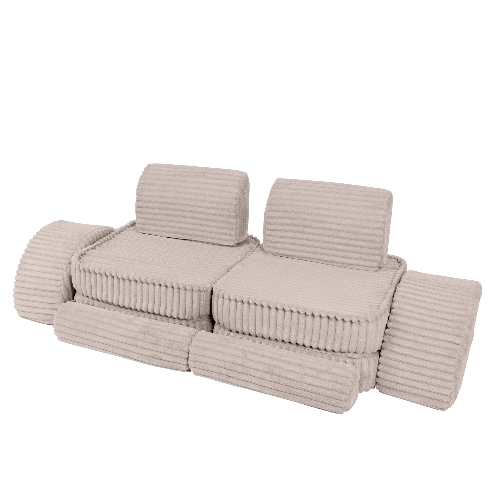 Meowbaby Churros Sofa Max – Modular Kids Play Sofa Bed | 12 Pieces