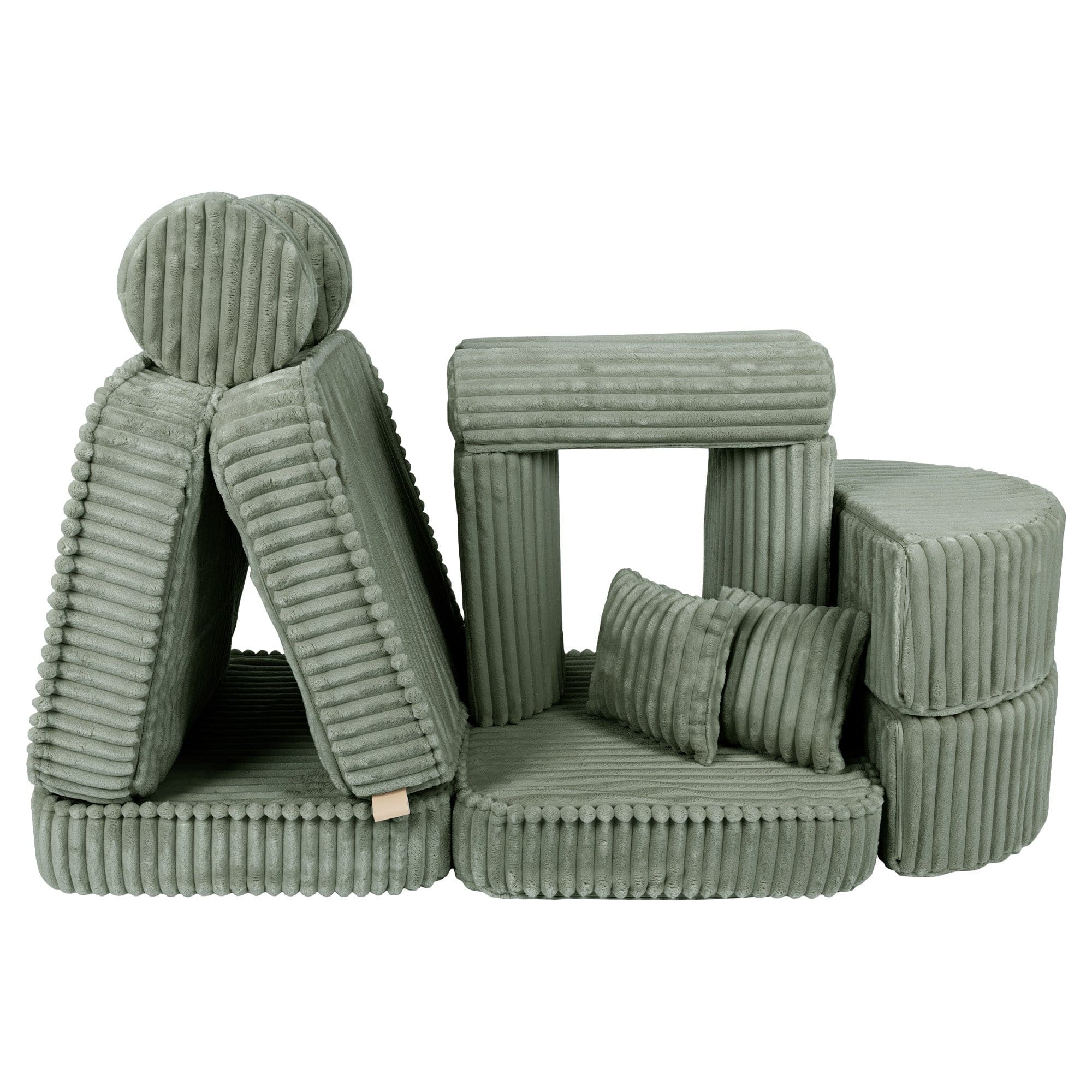 Meowbaby Churros Sofa Max – Modular Kids Play Sofa Bed | 12 Pieces