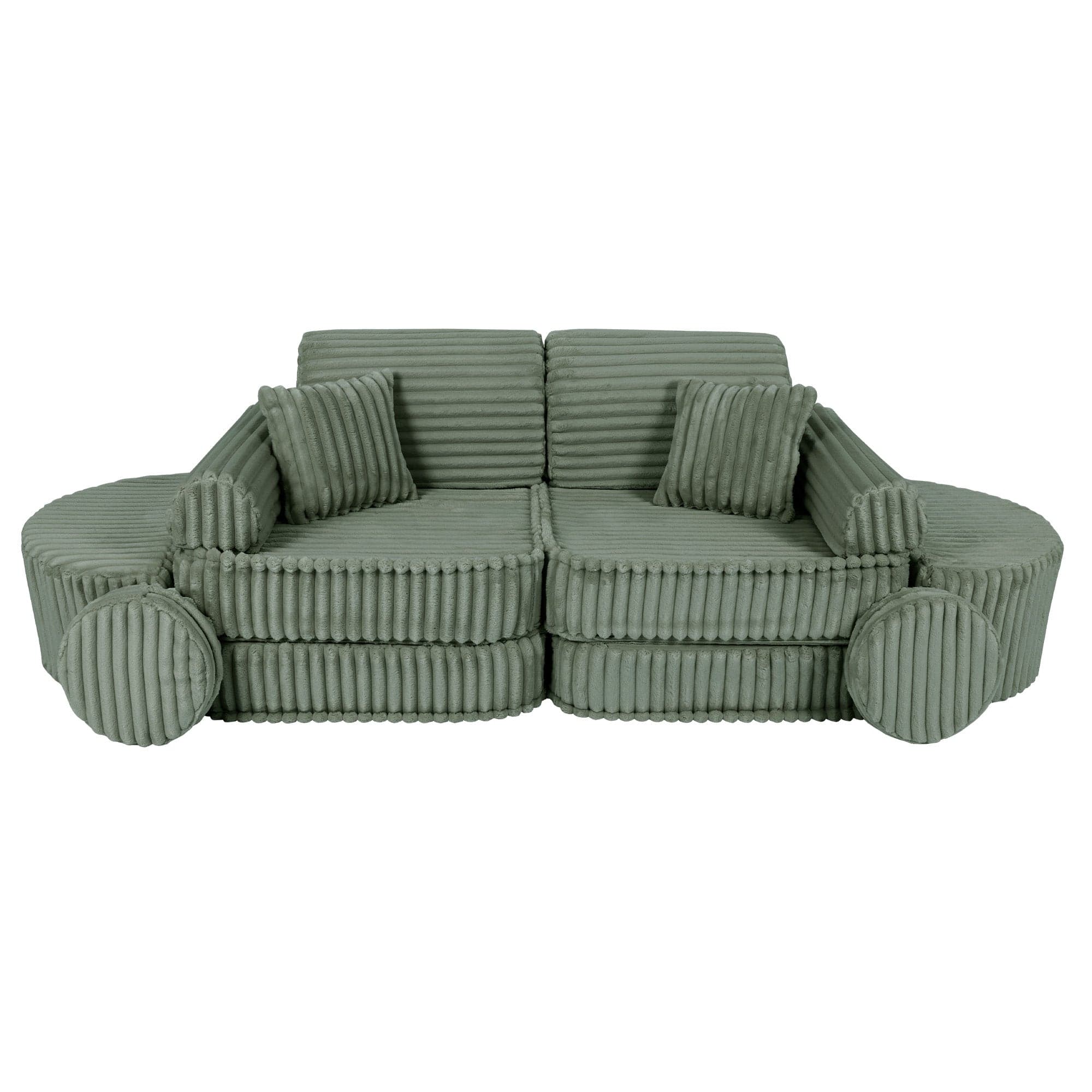Meowbaby Churros Sofa Max – Modular Kids Play Sofa Bed | 12 Pieces