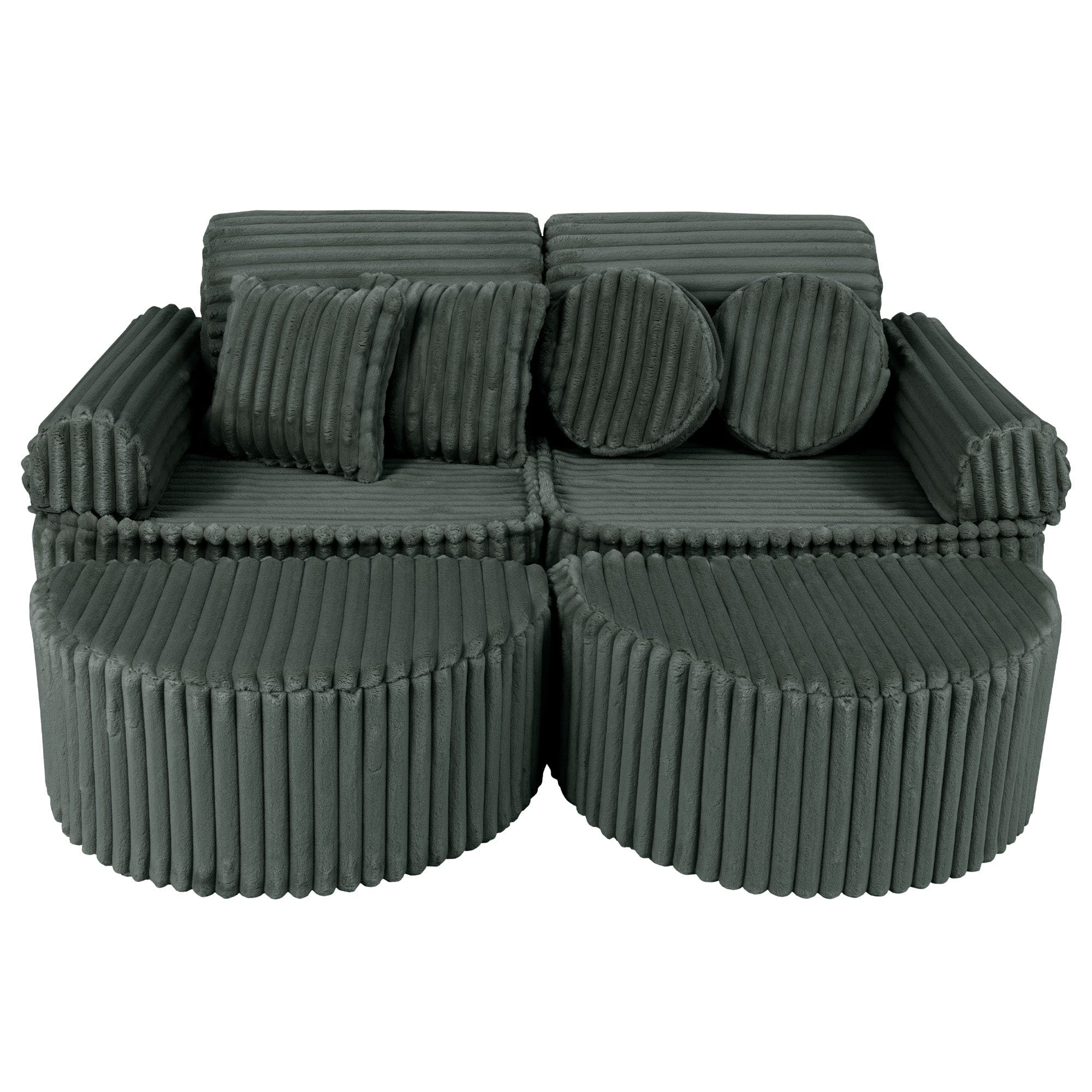 Meowbaby Churros Sofa Max – Modular Kids Play Sofa Bed | 12 Pieces