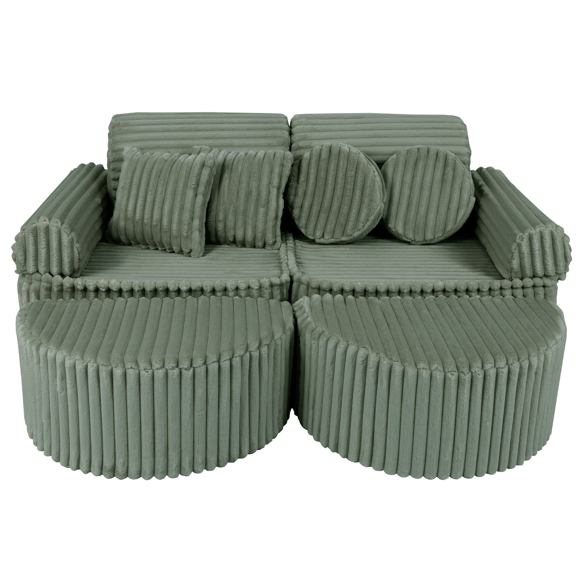 Meowbaby Churros Sofa Max – Modular Kids Play Sofa Bed | 12 Pieces