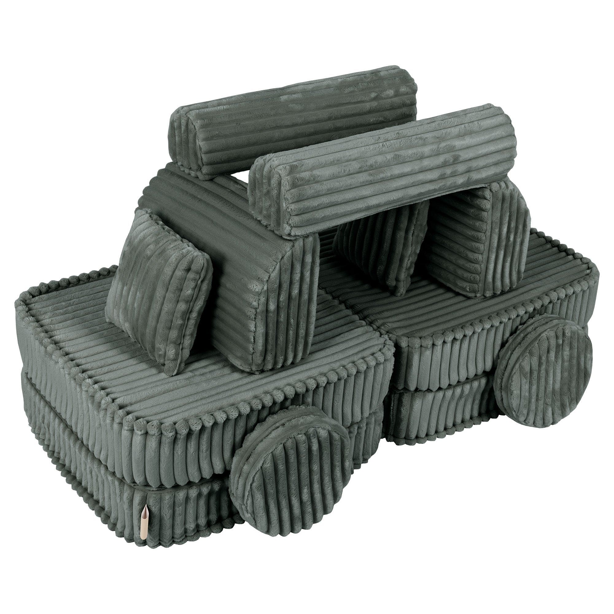 Meowbaby Churros Sofa Plus – Modular Kids Play Sofa Bed | 10 Pieces