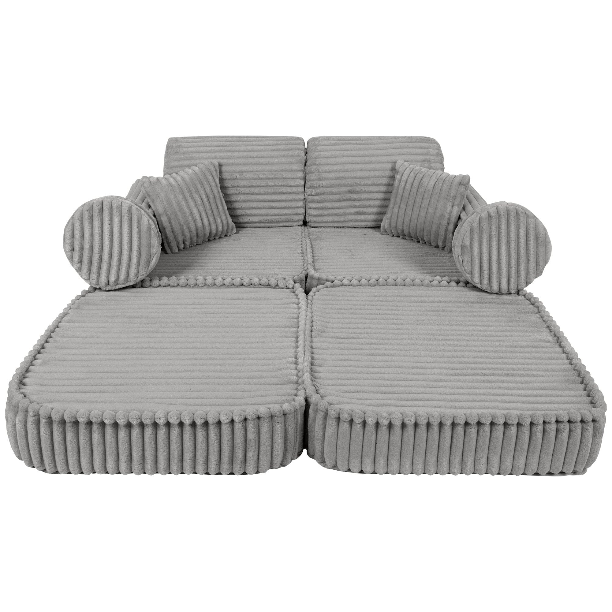 Meowbaby Churros Sofa Plus – Modular Kids Play Sofa Bed | 10 Pieces