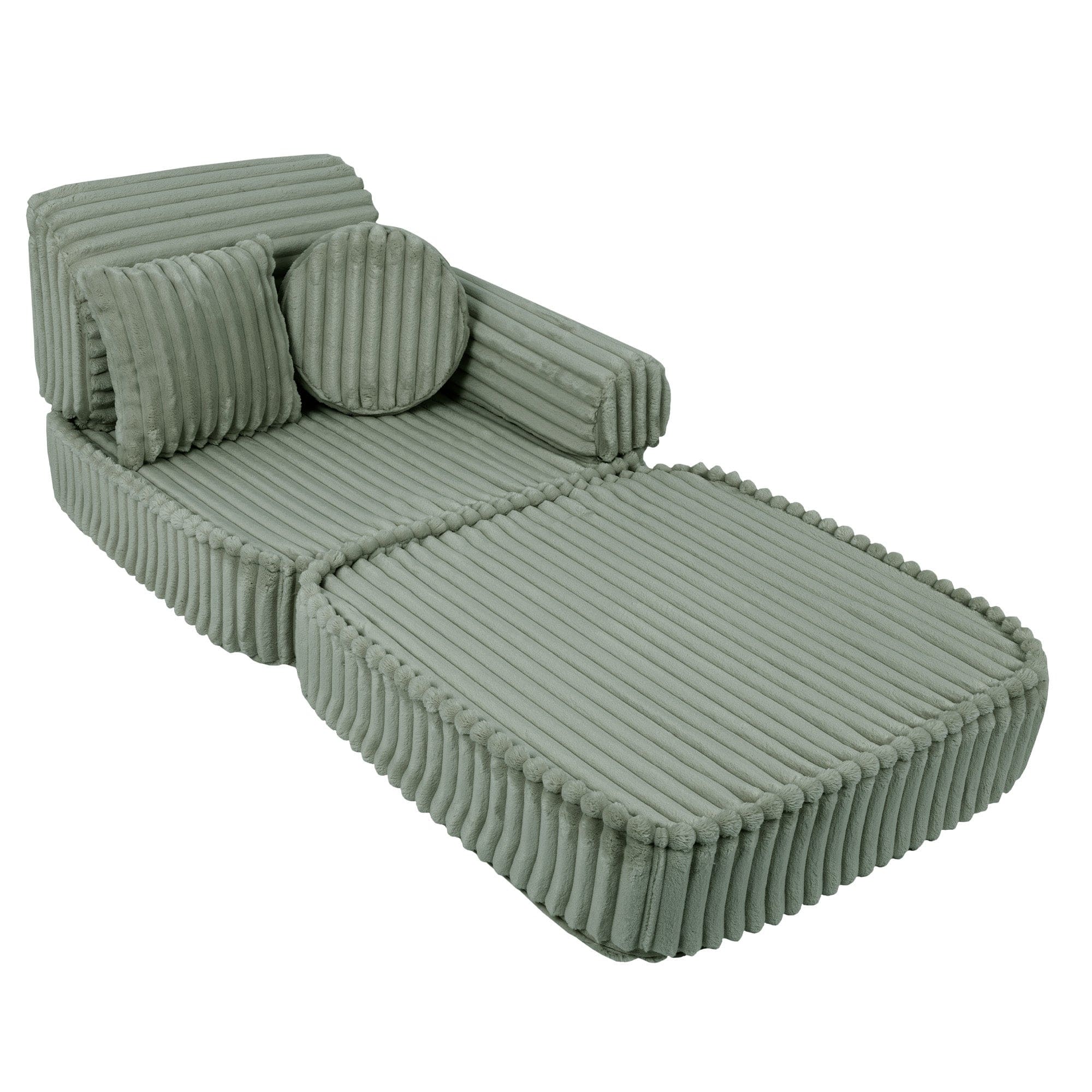 Meowbaby Churros Sofa Plus – Modular Kids Play Sofa Bed | 10 Pieces