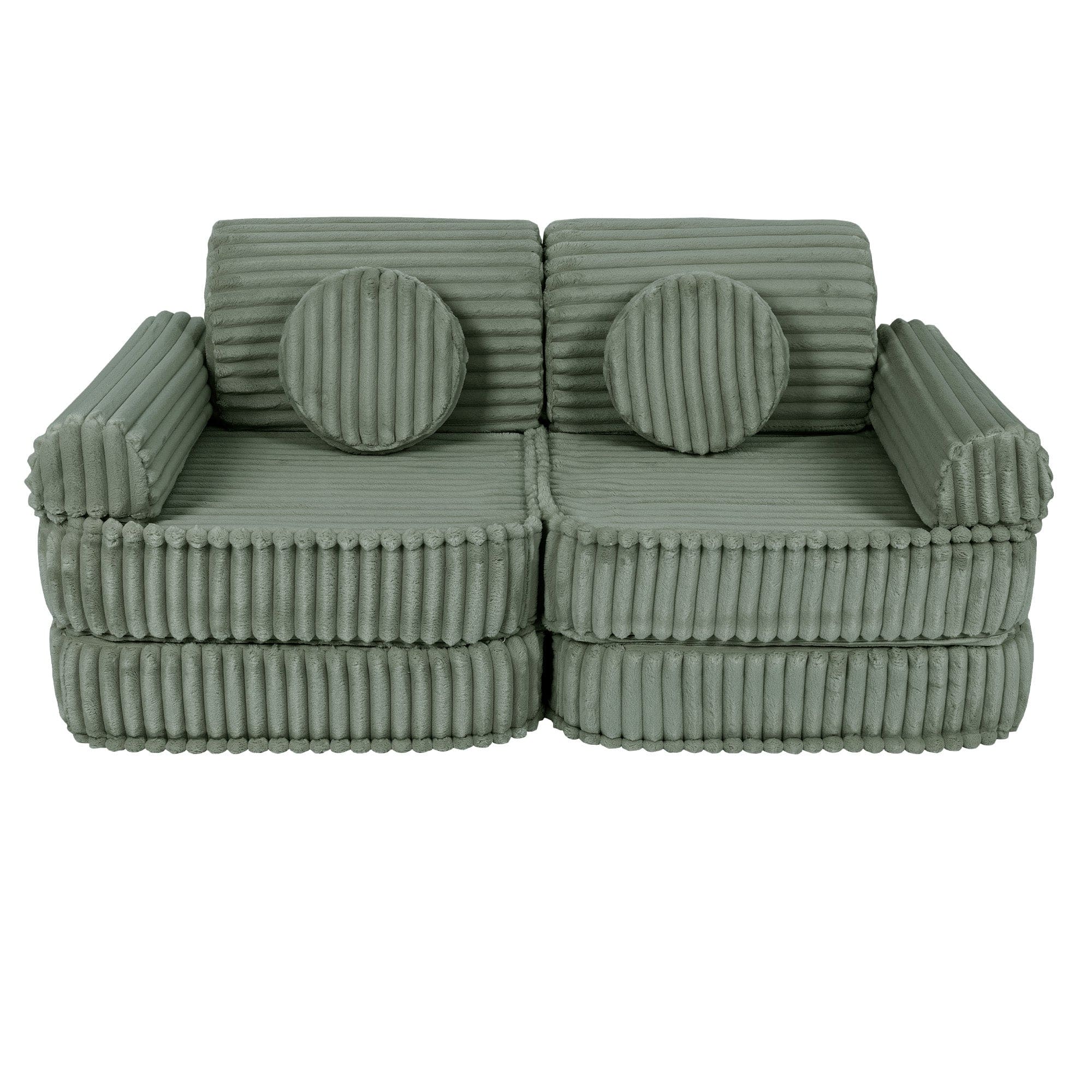 Meowbaby Churros Sofa Plus – Modular Kids Play Sofa Bed | 10 Pieces