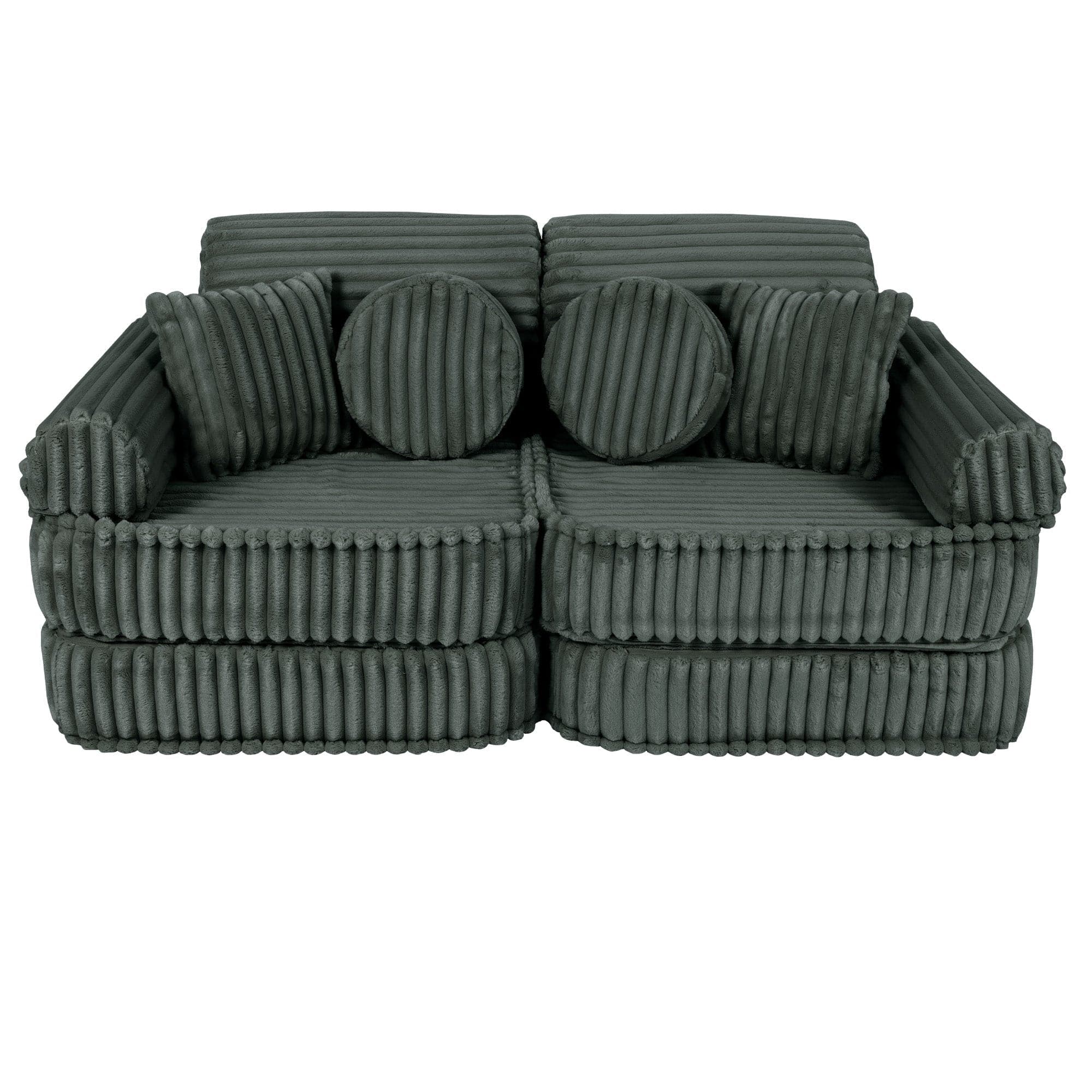 Meowbaby Churros Sofa Plus – Modular Kids Play Sofa Bed | 10 Pieces