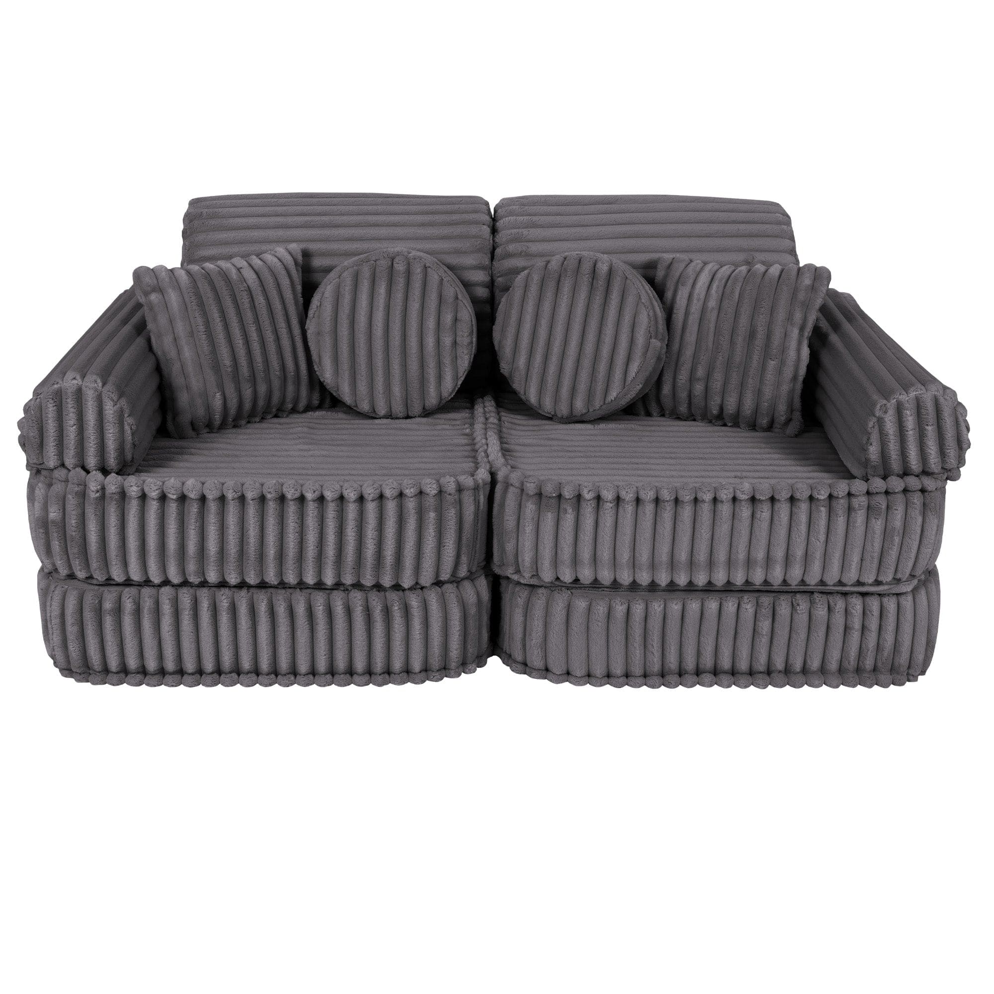 Meowbaby Churros Sofa Plus – Modular Kids Play Sofa Bed | 10 Pieces