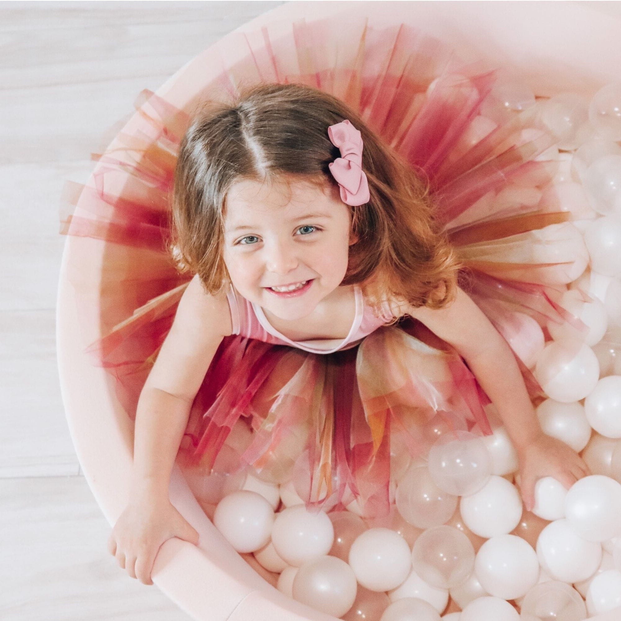 Meowbaby Cotton Foam Baby Ball Pit Light pink | Balls to Choose