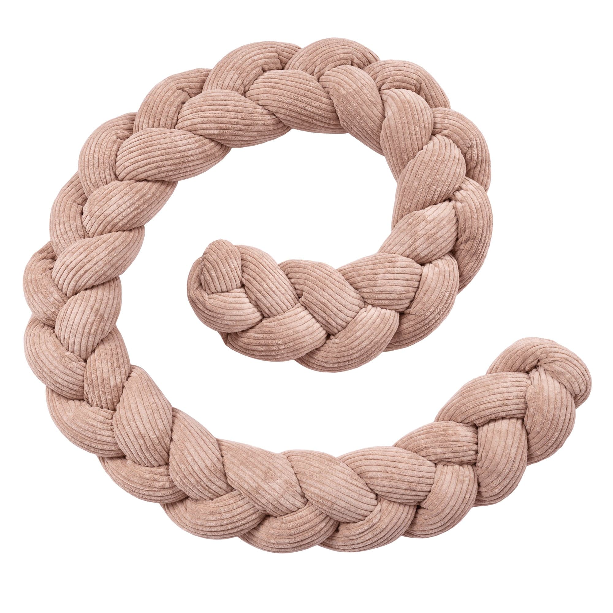 Meowbaby Crib Bumper Braid – Soft Protective Bumper for Babies | Aesthetic