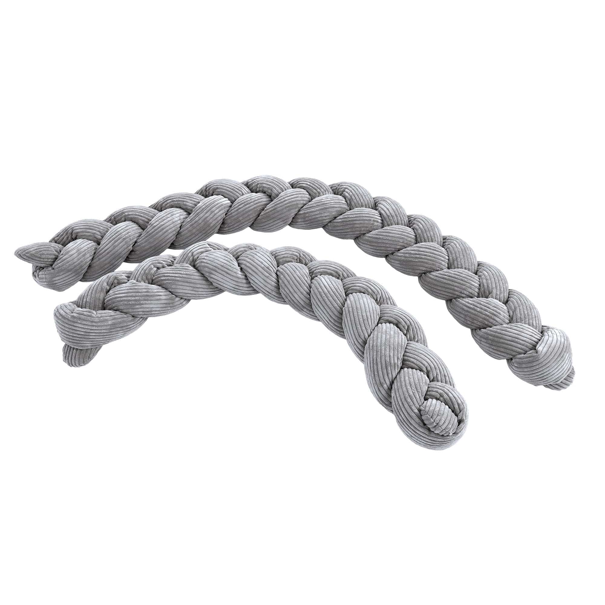 Meowbaby Crib Bumper Braid – Soft Protective Bumper for Babies | Aesthetic