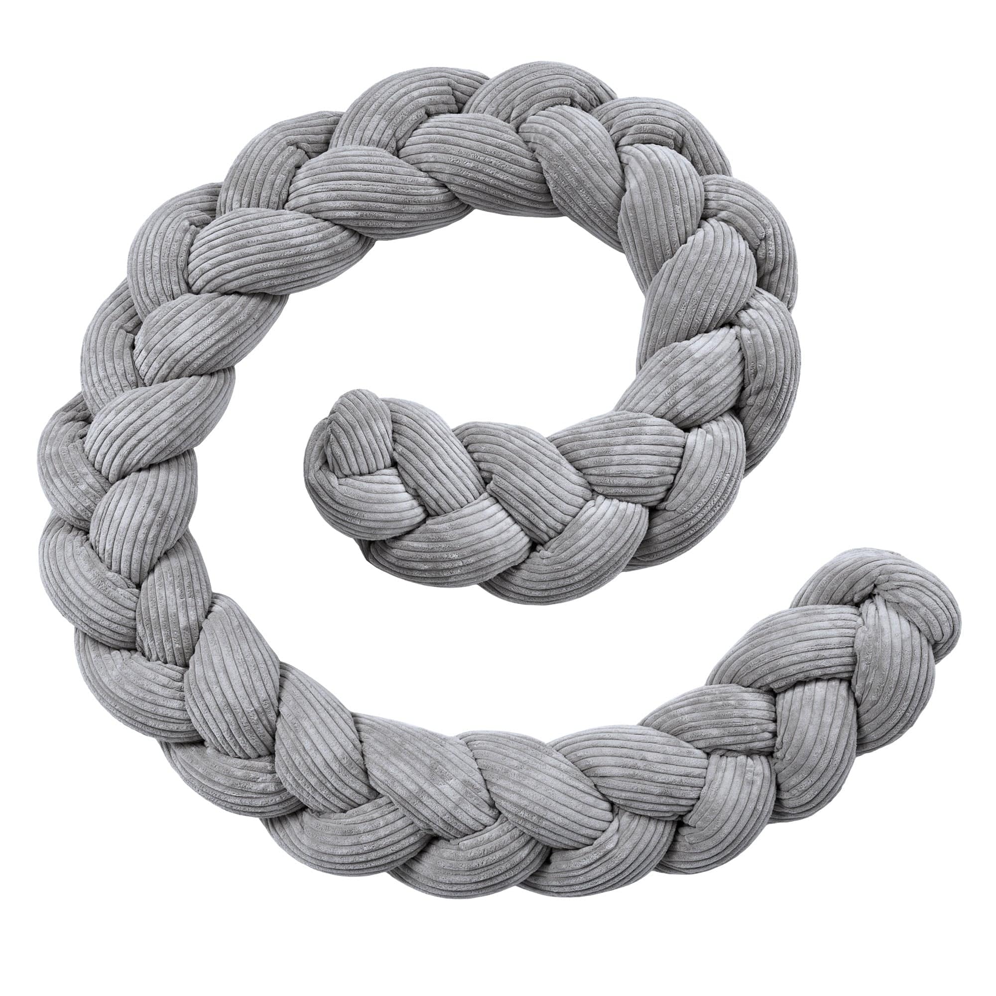 Meowbaby Crib Bumper Braid – Soft Protective Bumper for Babies | Aesthetic