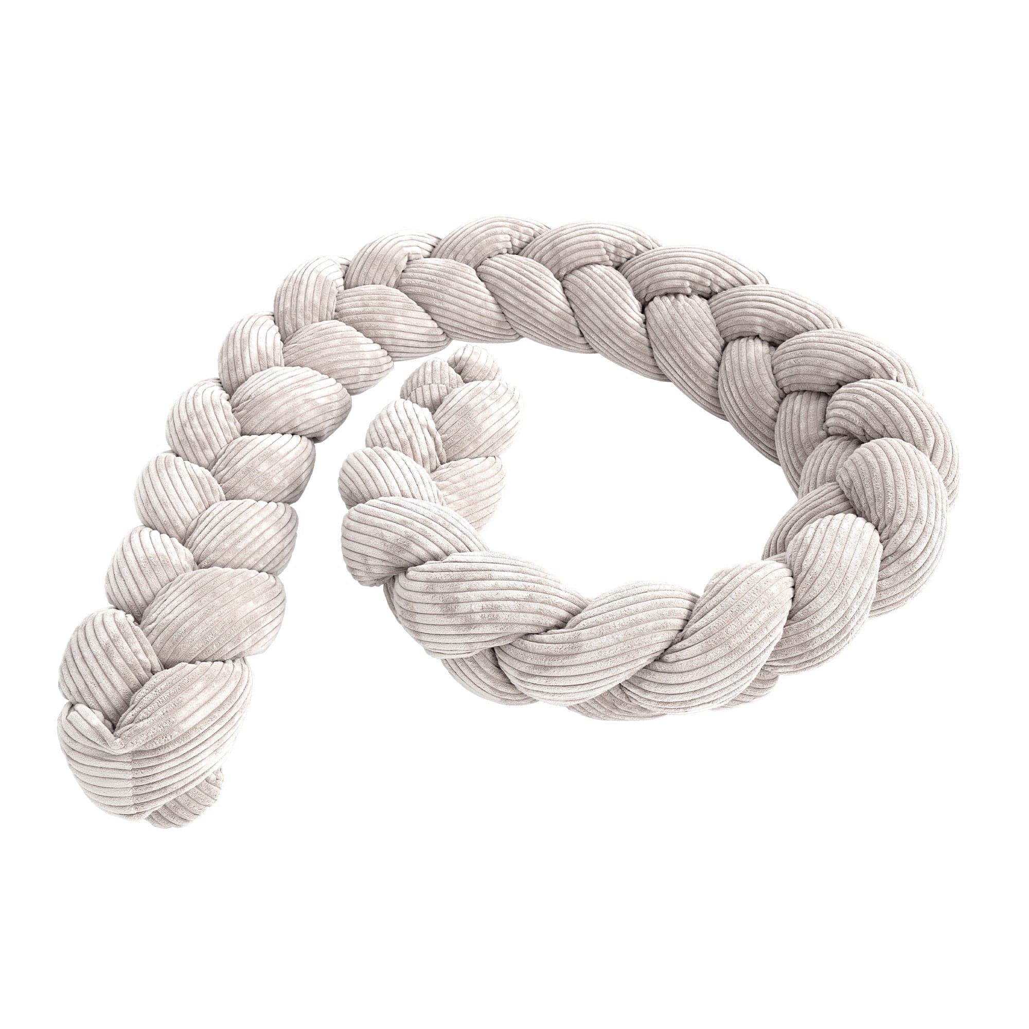 Meowbaby Crib Bumper Braid – Soft Protective Bumper for Babies | Aesthetic