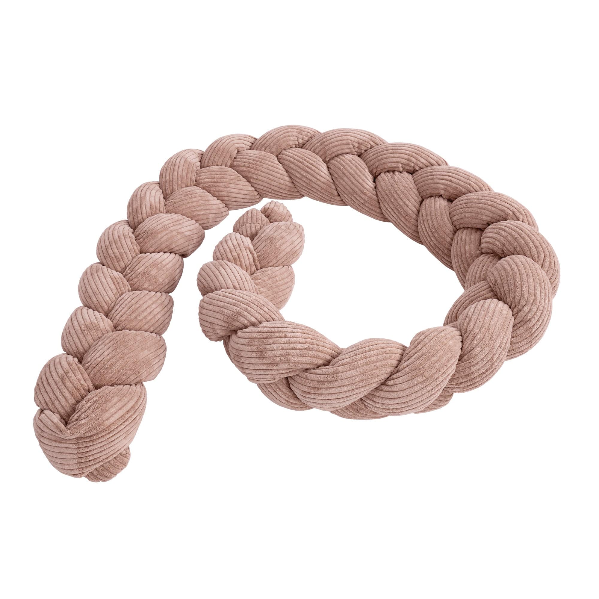 Meowbaby Crib Bumper Braid – Soft Protective Bumper for Babies | Aesthetic