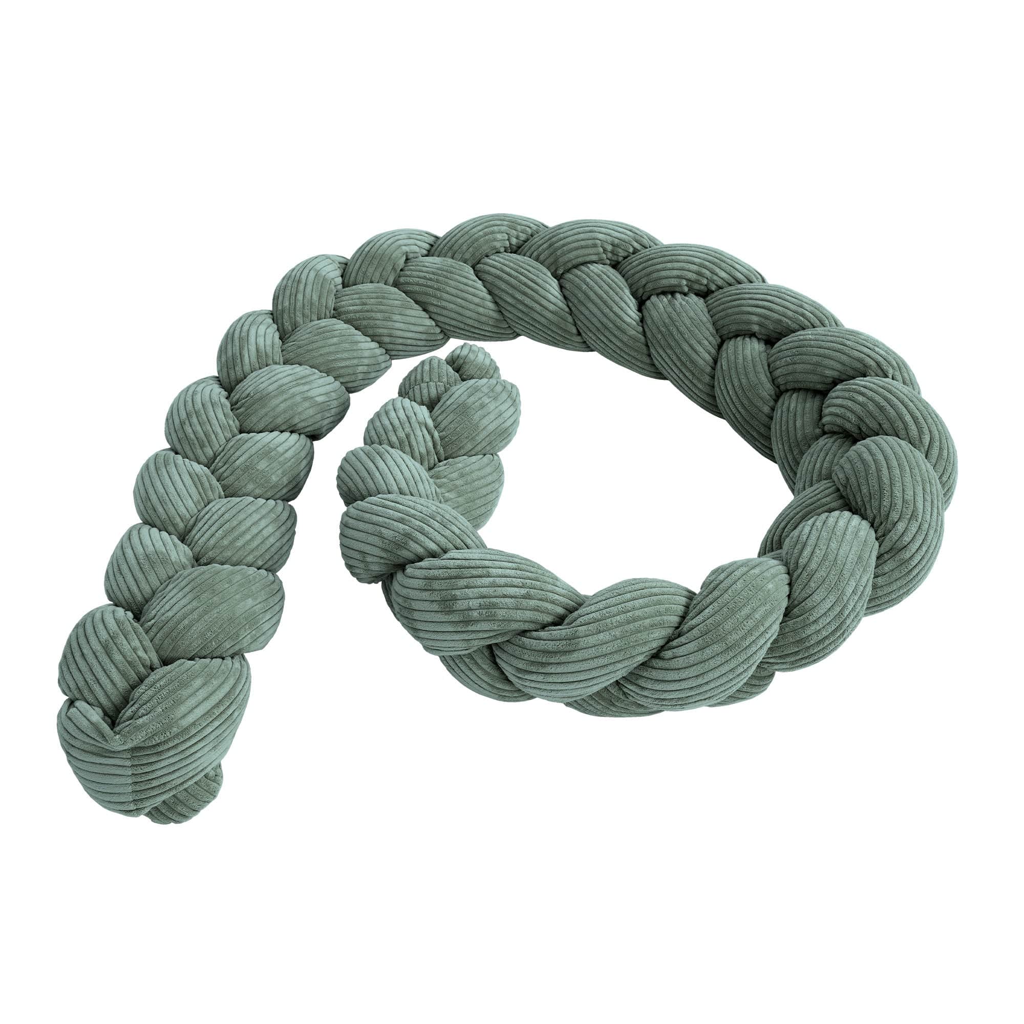 Meowbaby Crib Bumper Braid – Soft Protective Bumper for Babies | Aesthetic