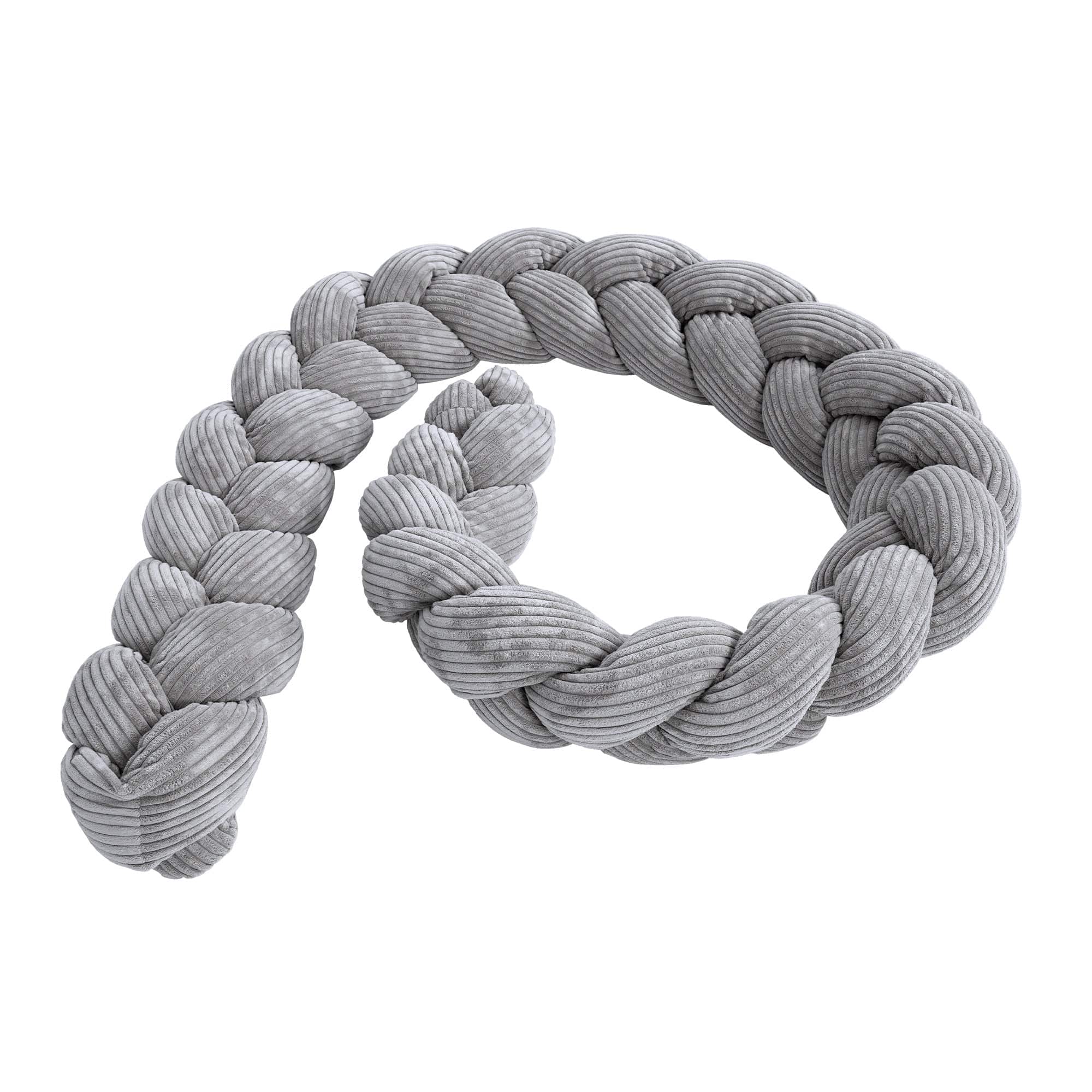 Meowbaby Crib Bumper Braid – Soft Protective Bumper for Babies | Aesthetic