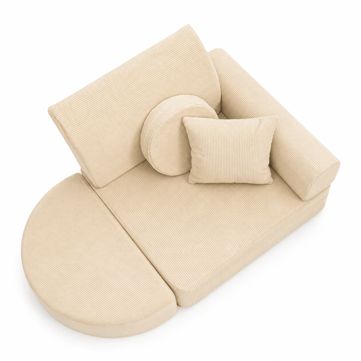 Meowbaby Modular Kids Chair – 6 Pieces | Slimcord | 60cm