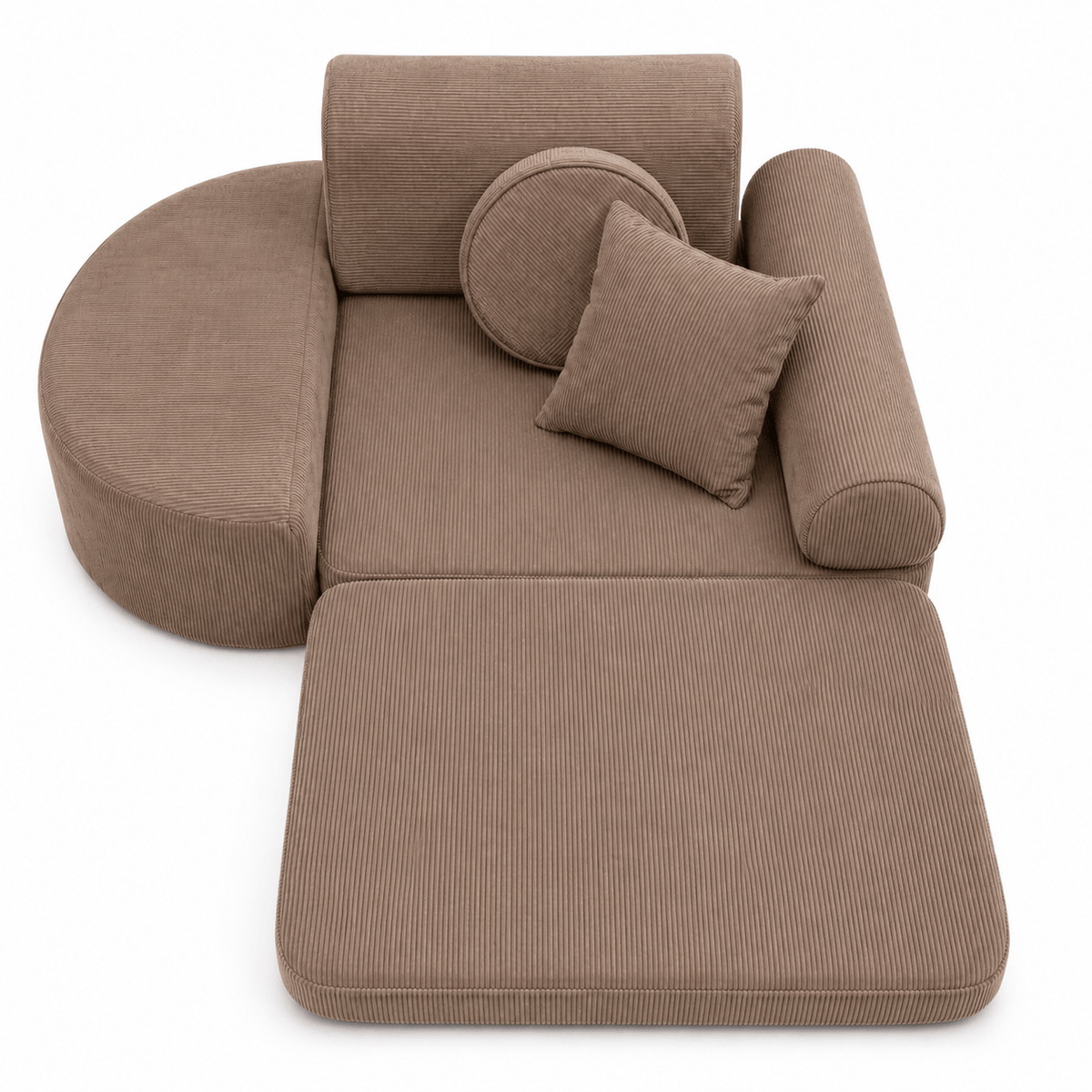 Meowbaby Modular Kids Chair – 6 Pieces | Slimcord | 60cm