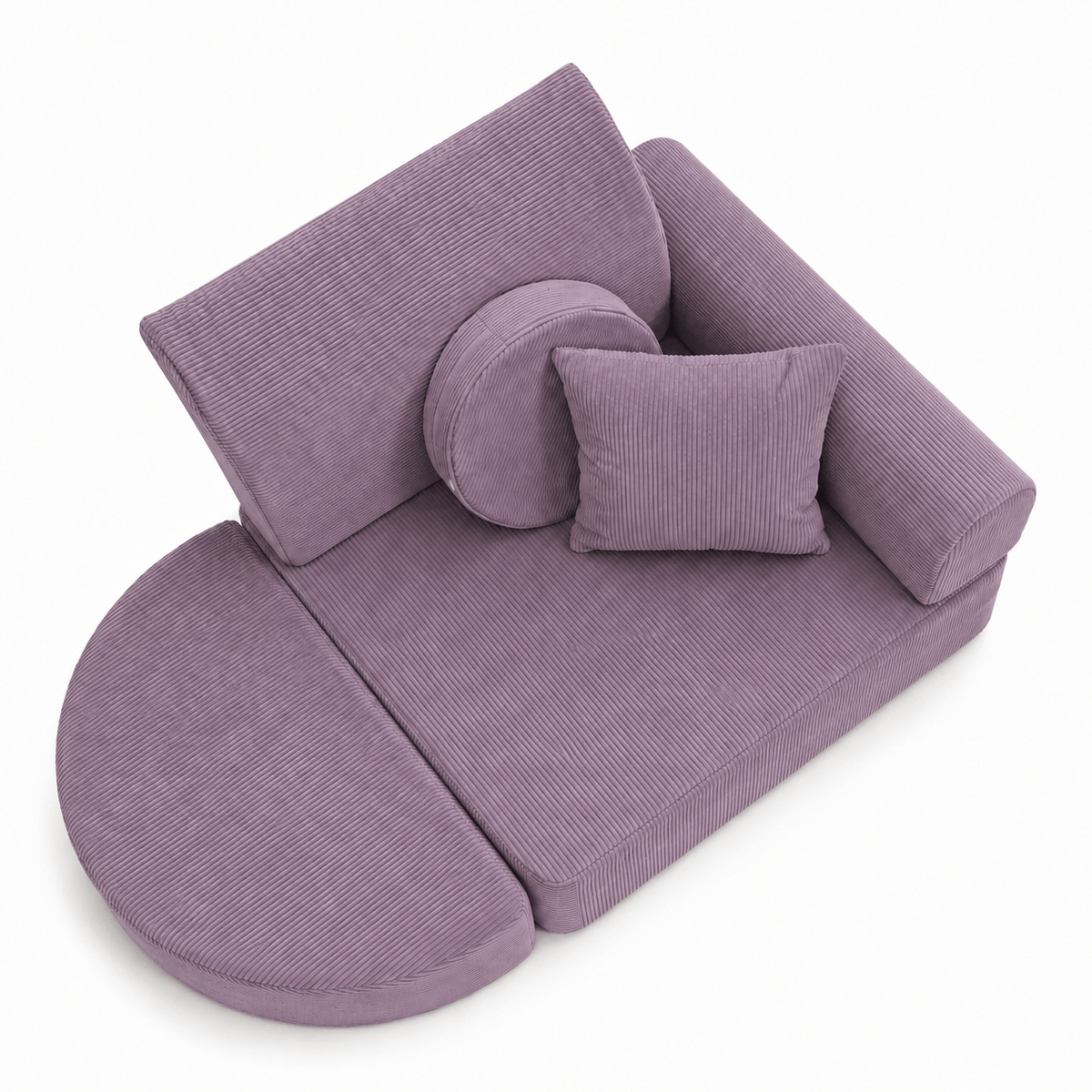 Meowbaby Modular Kids Chair – 6 Pieces | Slimcord | 60cm
