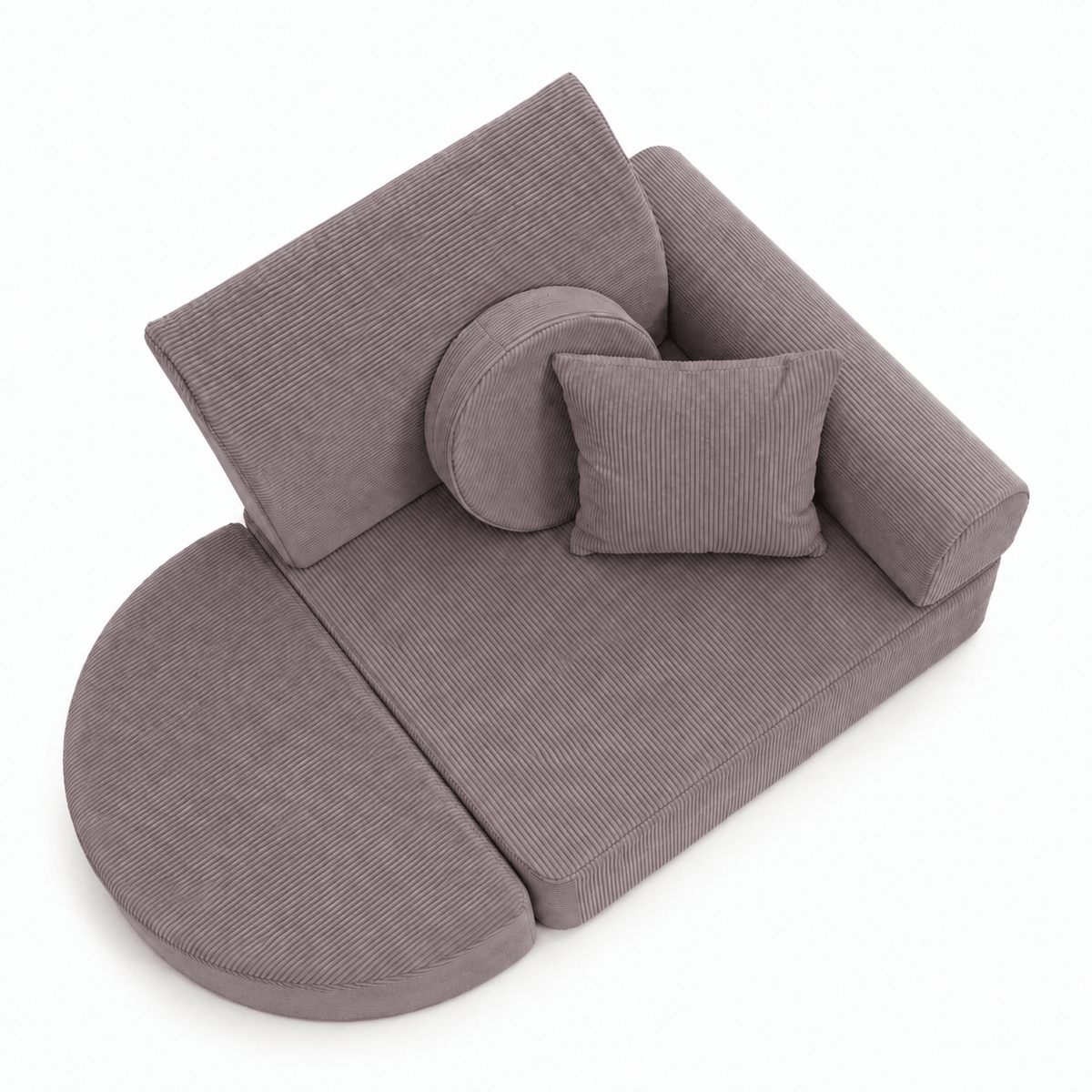 Meowbaby Modular Kids Chair – 6 Pieces | Slimcord | 60cm