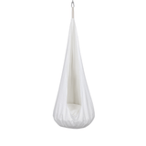 Balançoire Cocon d'intérieur en tissu texturé bouclé