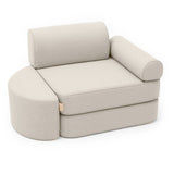 Fauteuil modulable Pocket 60cm en toile déperlante et résistante aux UV Outzy | 4 Pièces
