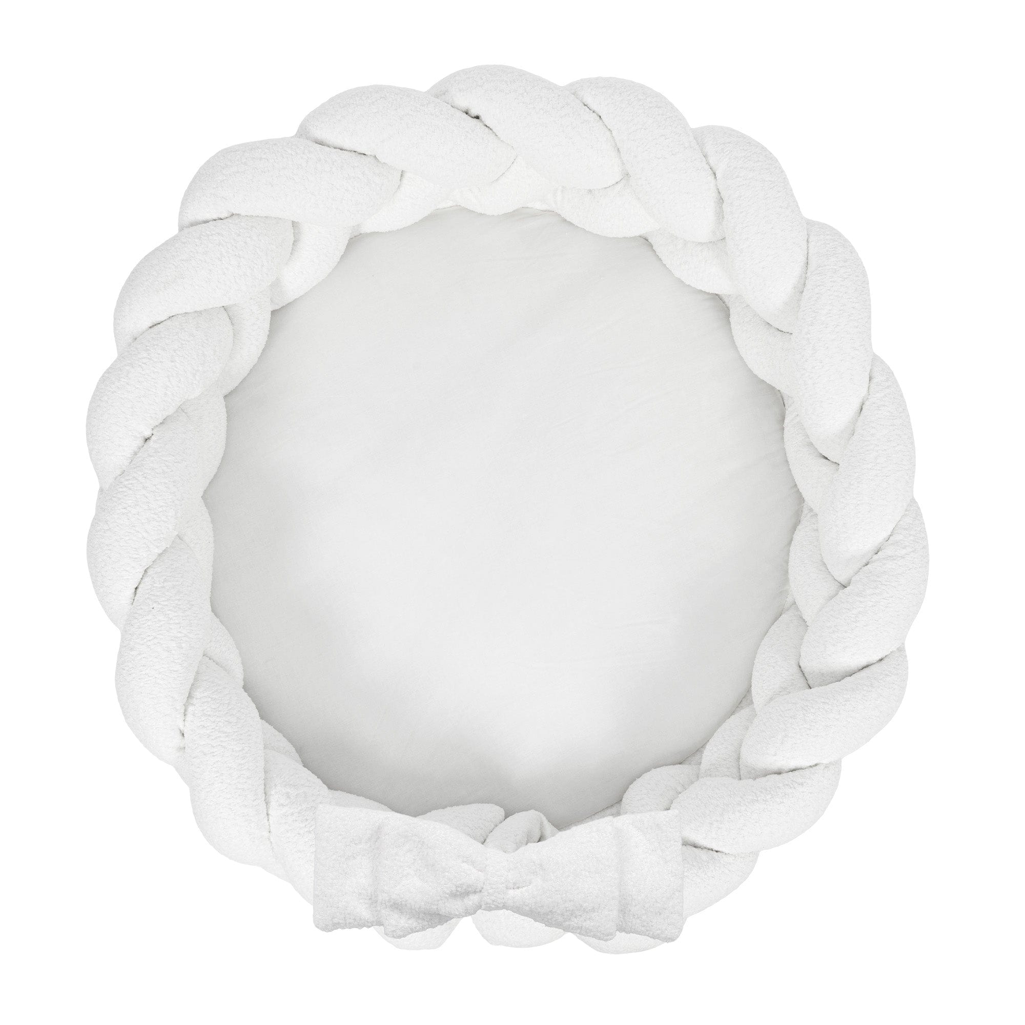 Meowbaby Baby Nest with Protective Braid – Play Mat | Boucle
