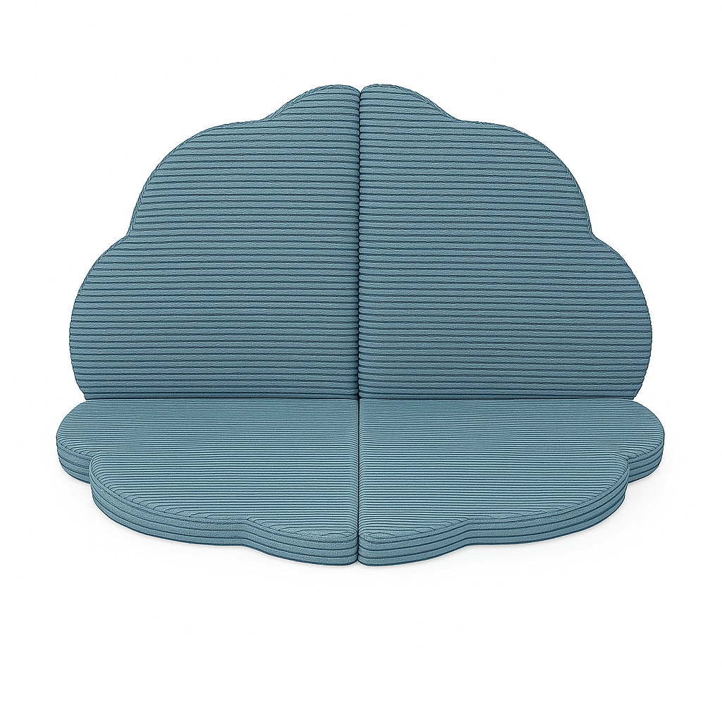 Meowbaby Mata Dla Dziecka Chmurka - Miękka Do Zabawy | Aesthetic