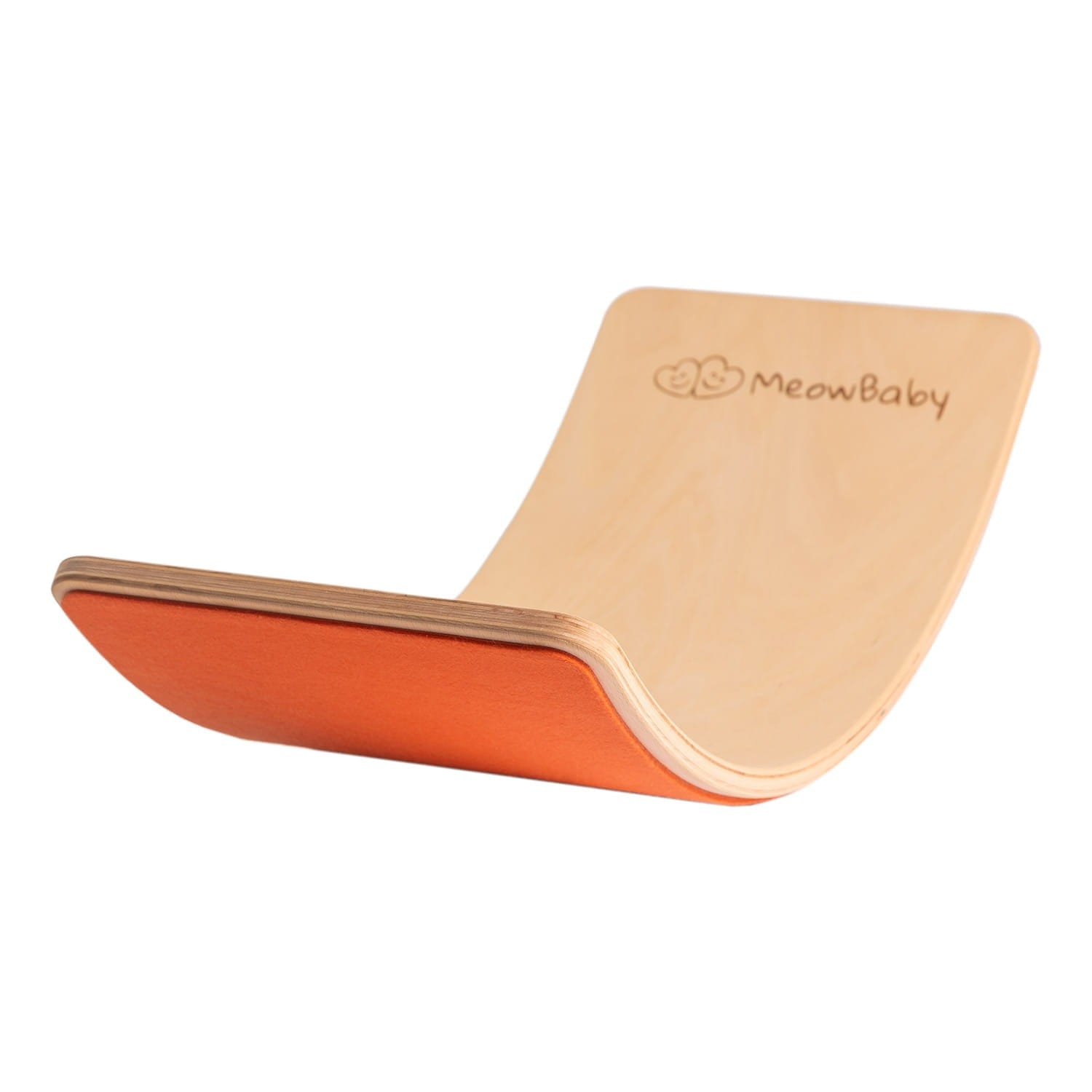 Meowbaby Natural Wooden Balance Board for Kids