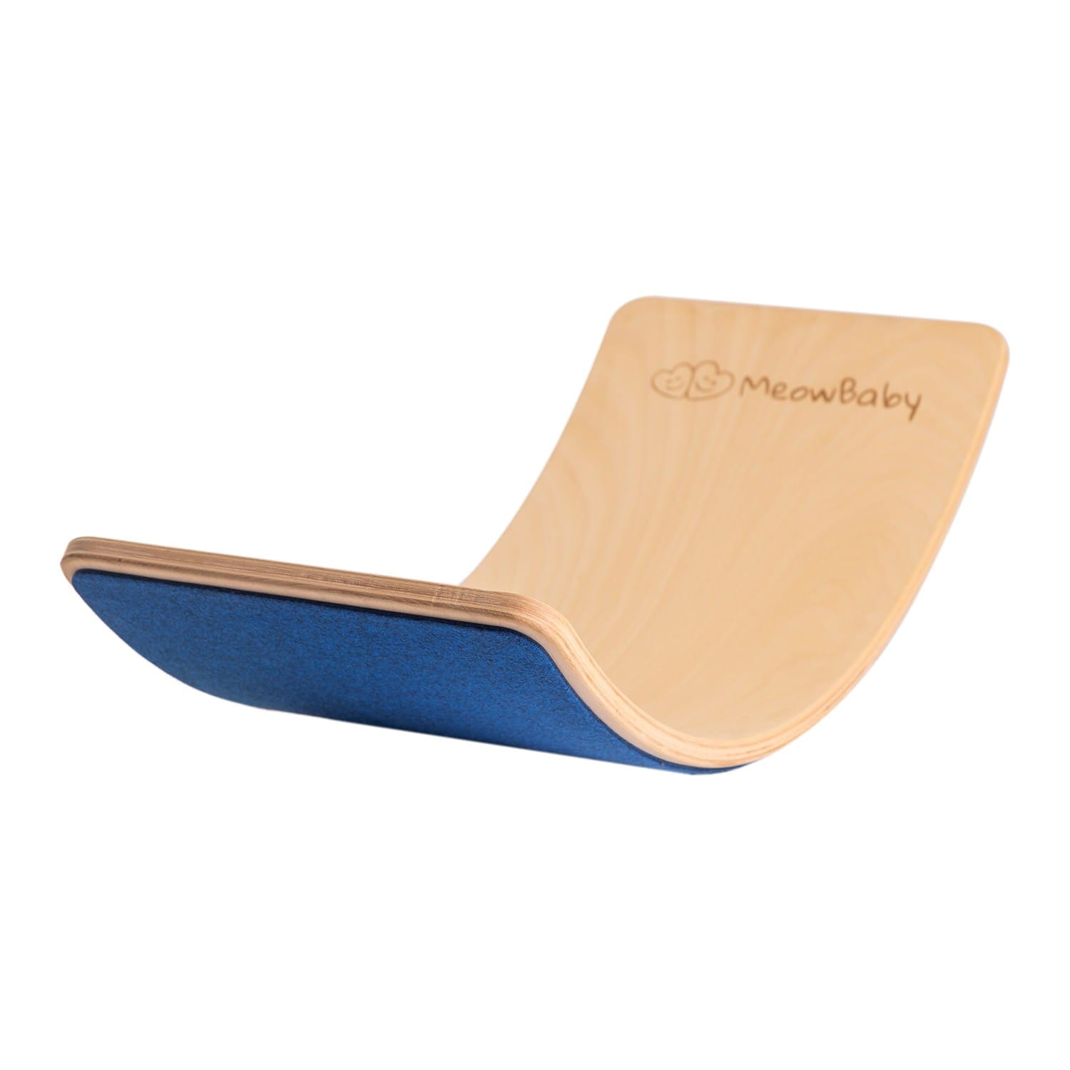 Meowbaby Natural Wooden Balance Board for Kids