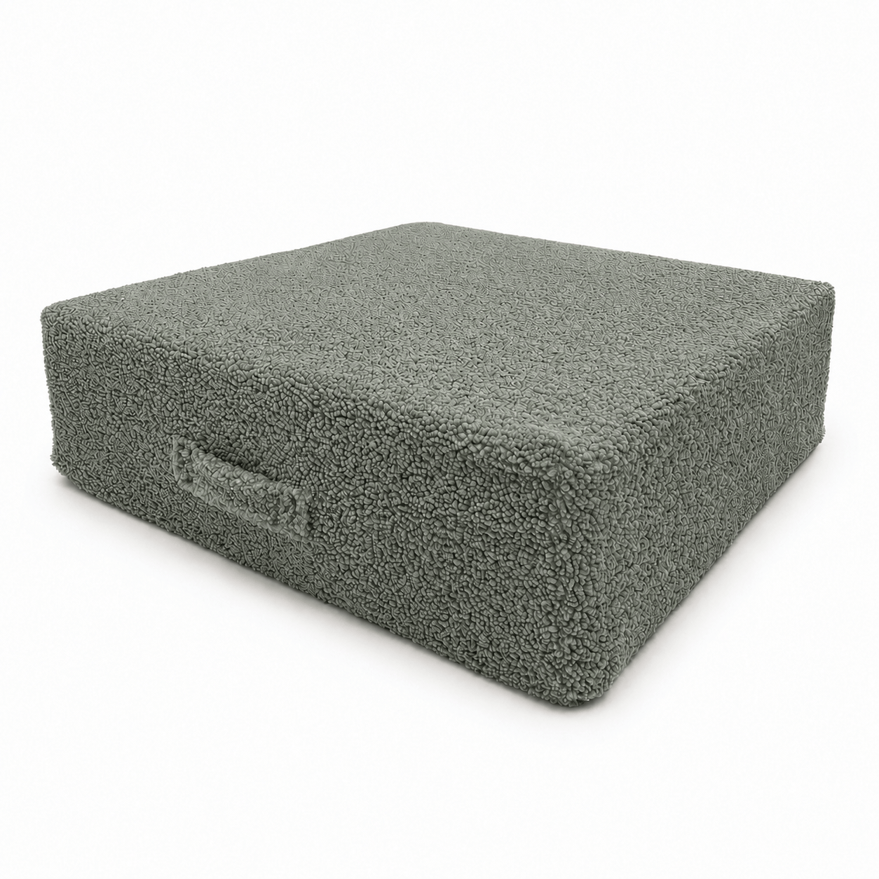 Trampoline d'intérieur en peluche bouclée effet laine Bearly | 2 tailles